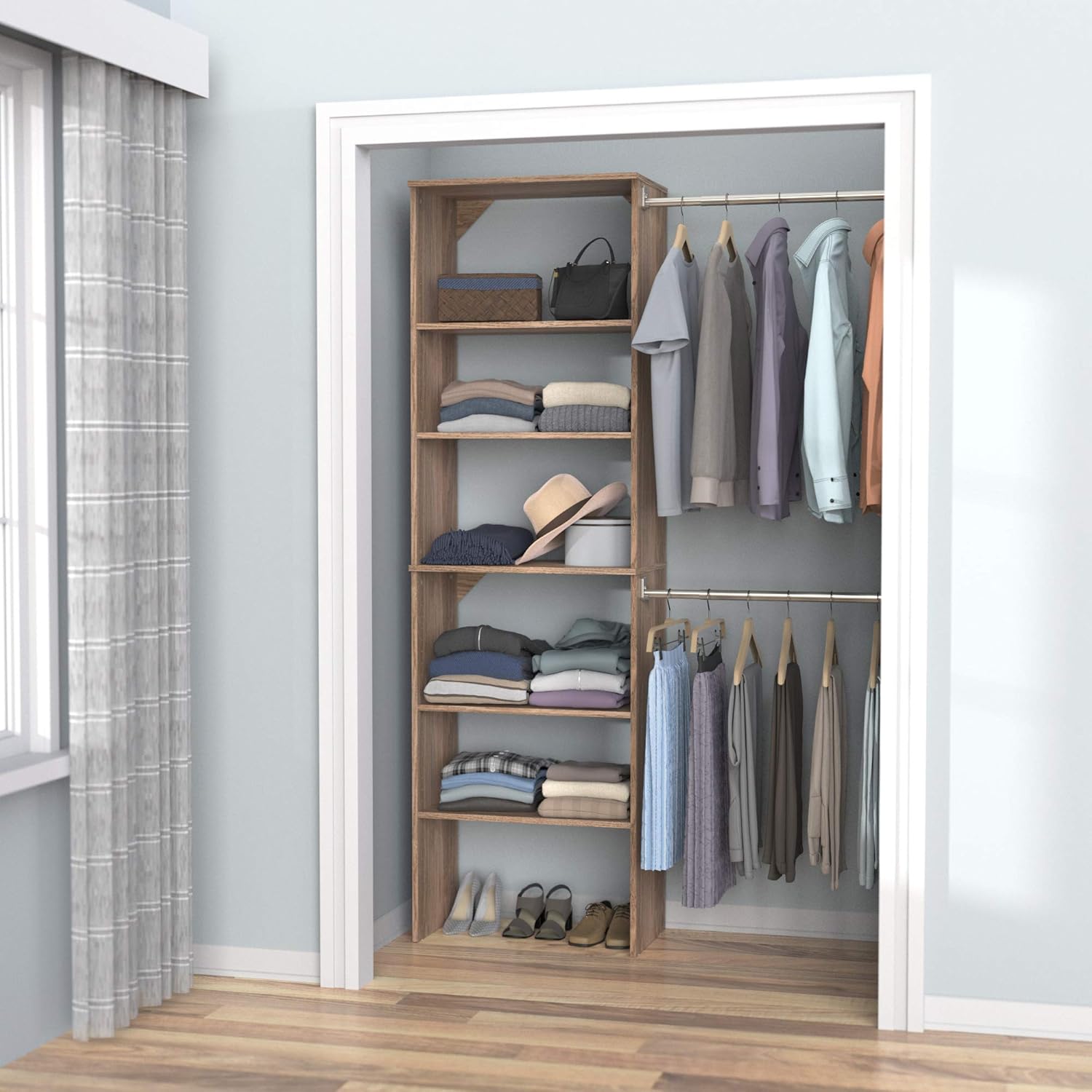 Cubículo ClosetMaid SuiteSymphony de 25 x 6 pulgadas