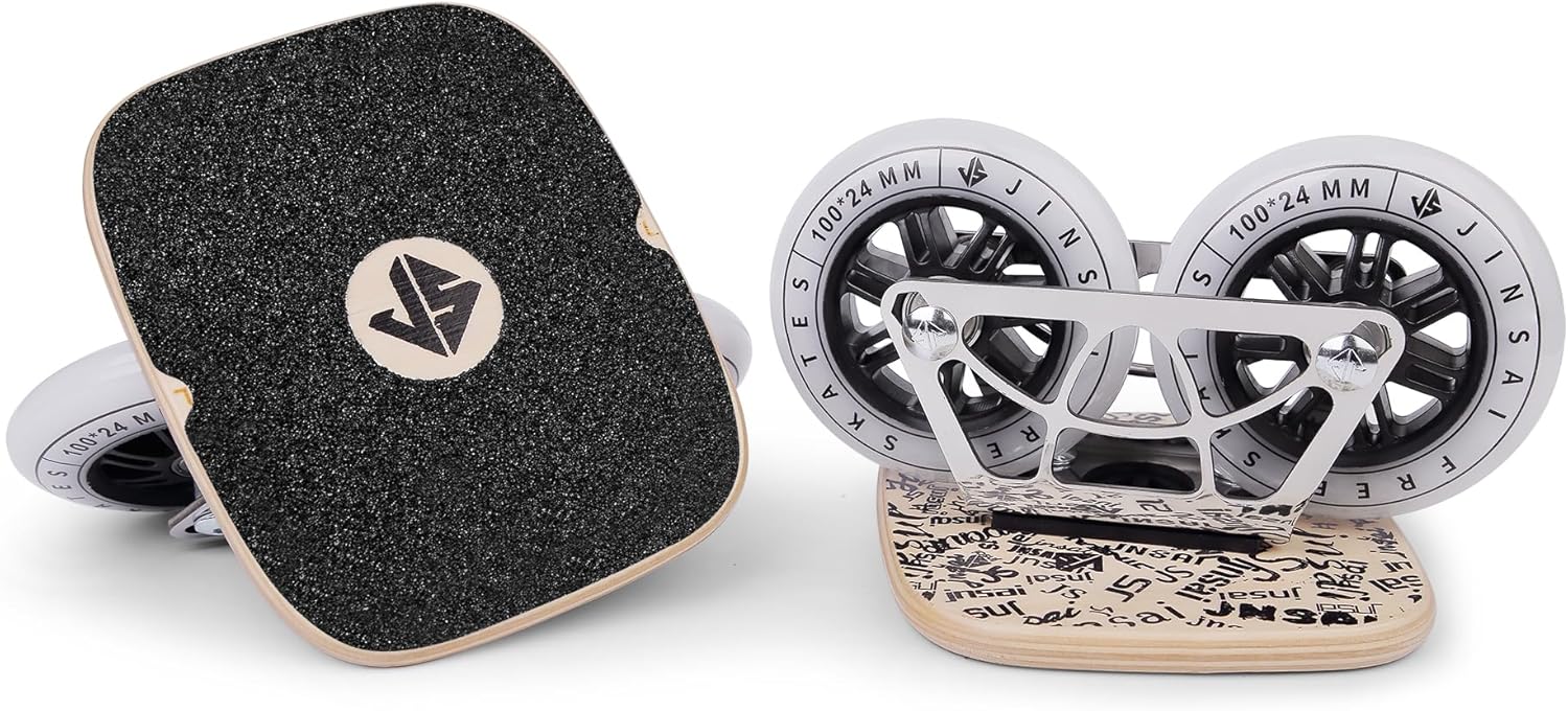 Freesktes Drift Board Brush Street Transport Big Wheel Road Board High Elastic Super Wheel Race Marathon Tabla entera Split Skateboard-Rueda de