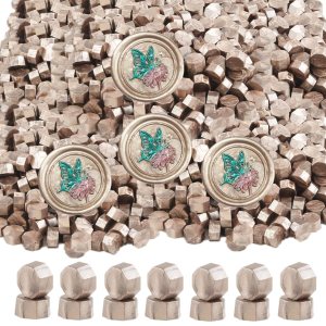 720 cuentas de sellado de cera, cuentas de cera de sellado de 0.55 libras, cuentas de sello de cera octagonal para sellos de cera, tarjetas, 720 cuentas de sellado de cera, cuentas de cera de sellado de 0.55 libras, cuentas de sello de cera octagonal para sellos de cera, tarjetas,