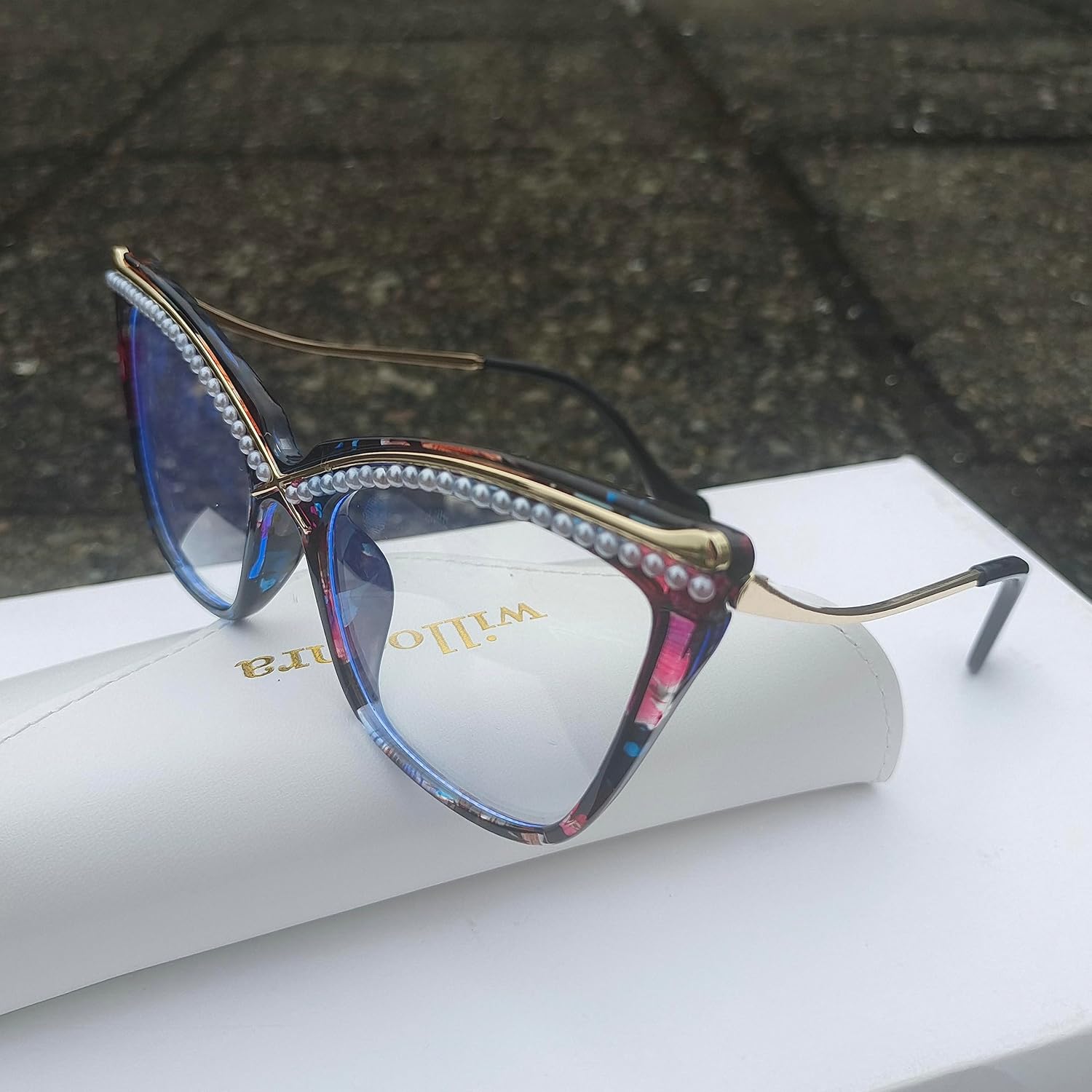 Gafas de lectura bifocales de gran tamaño para mujer, gafas de sol de lectura fotocromáticas de transición de ojo de gato con diamantes de imitación