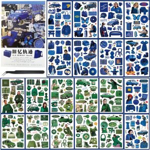 Calcomanías estéticas para diario, calcomanías vintage para álbumes de recortes, 20 hojas325 unidades, calcomanías de diario para álbumes de Calcomanías estéticas para diario, calcomanías vintage para álbumes de recortes, 20 hojas325 unidades, calcomanías de diario para álbumes de