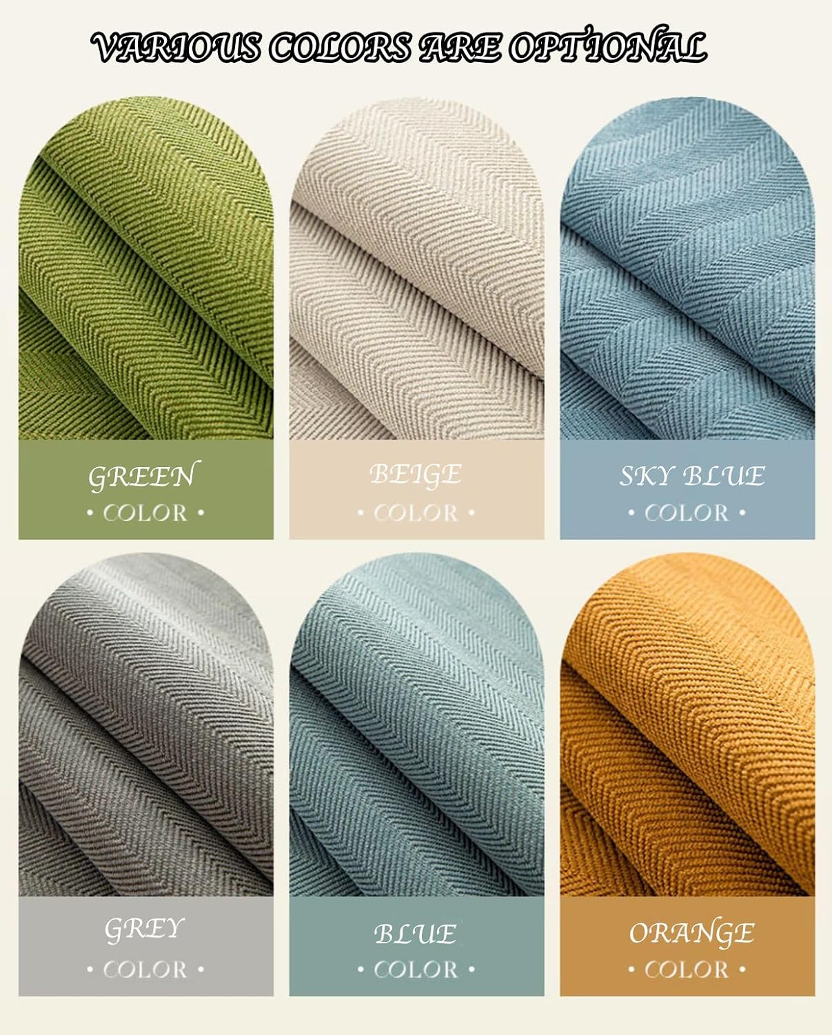 Funda de sofá divertida y mullida, funda protectora de muebles de tela de chenilla en espiga, antideslizante y lujosamente suave, funda de sofá con