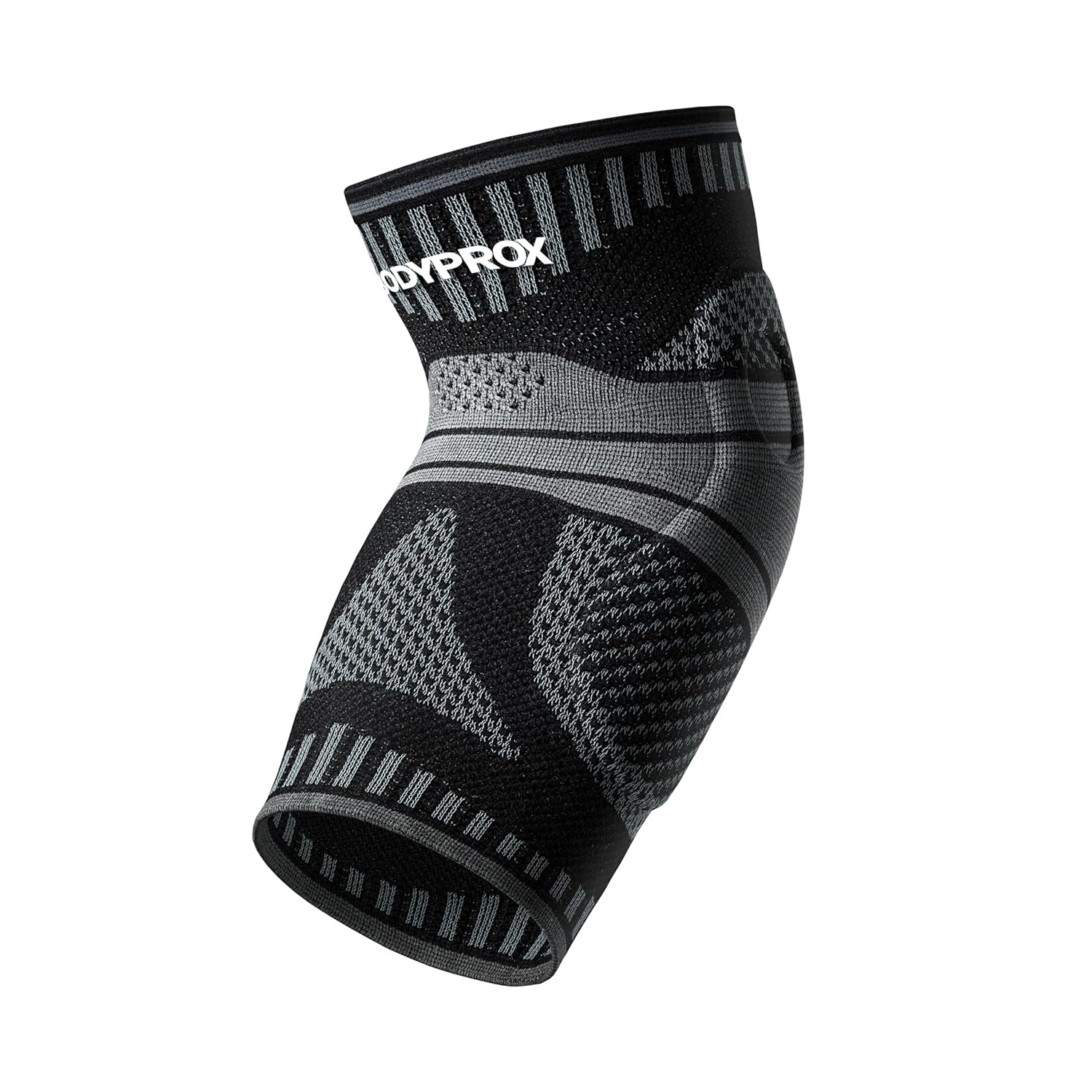 Bodyprox Manga de compresión de codo  Soporte mejorado para codo de tenis, codo de golfista y dolor general de codo  Transpirable, ajuste cómodo,