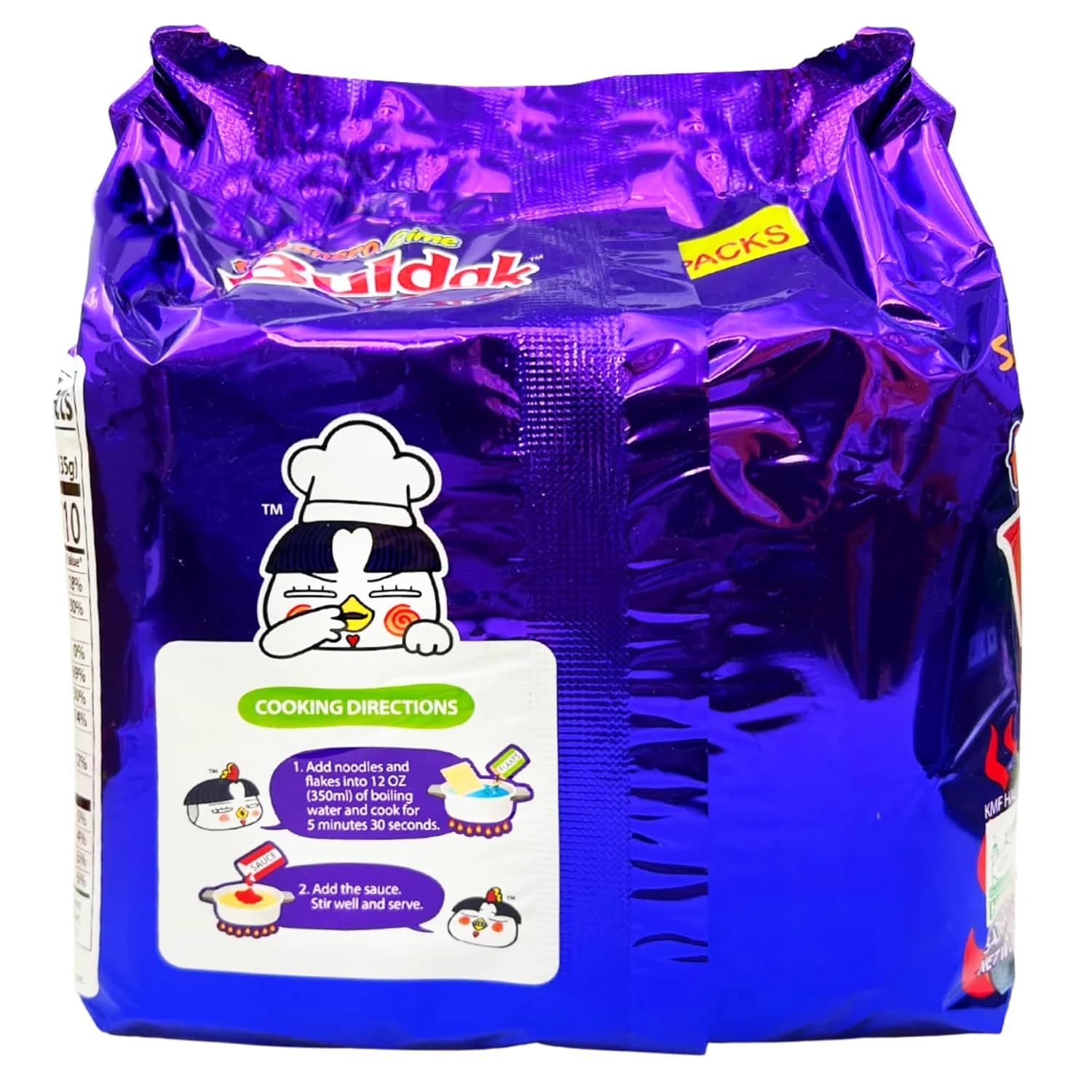 Samyang Noodles Habanero Lime 4.76 oz (paquete de 40) 1 estuche  Sabor de pollo picante Ramen Buldak Bocadillos instantáneos de comida coreana