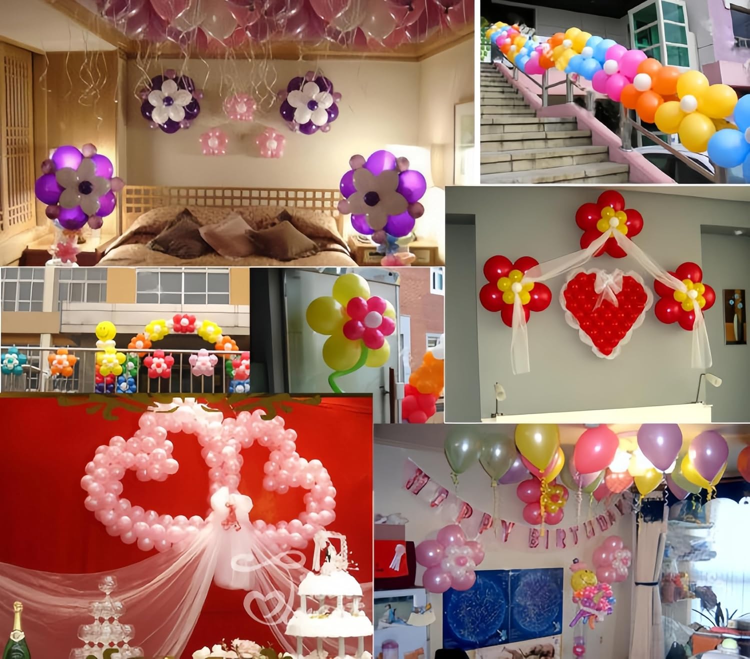 Abrazadera de globo 200, conector de globos, hebilla de arco de globos, hebilla de poste de globo utilizada para decorar postes de puerta de arco de