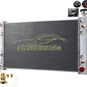 AluRadiador Radiador de aluminio para ChevyGMC C1500 C2500 C3500 K1500 K1500 K2500 K3500 P30 P3500 5.0L 5.7L V8 4.3L V6 Gas Cheyenne Silverado AluRadiador Radiador de aluminio para ChevyGMC C1500 C2500 C3500 K1500 K1500 K2500 K3500 P30 P3500 5.0L 5.7L V8 4.3L V6 Gas Cheyenne Silverado
