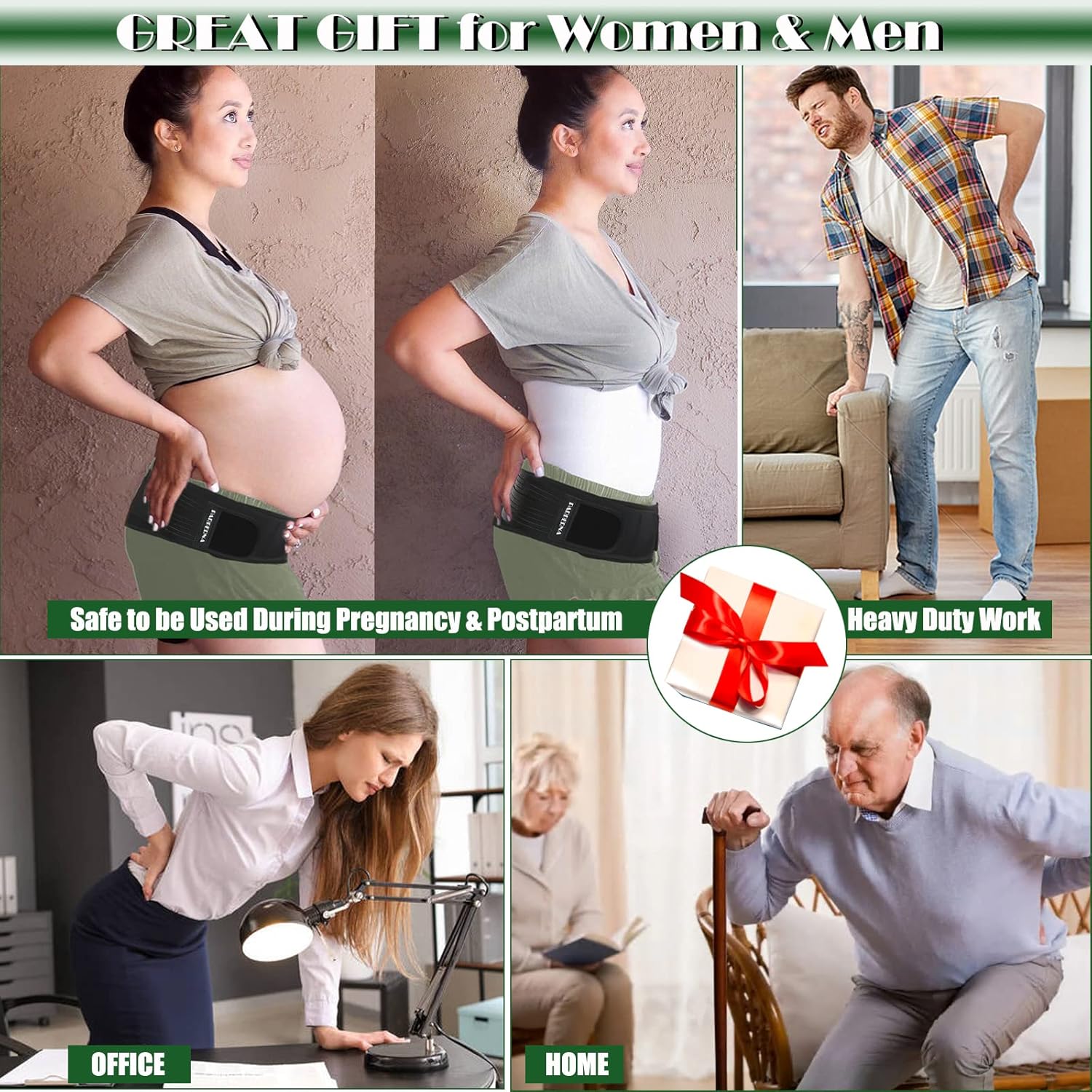 Sacroiliac SI – Cinturón de cadera para mujeres y hombres, cinturón de cadera SI para articulaciones, soporte de espalda baja, soportes de cadera