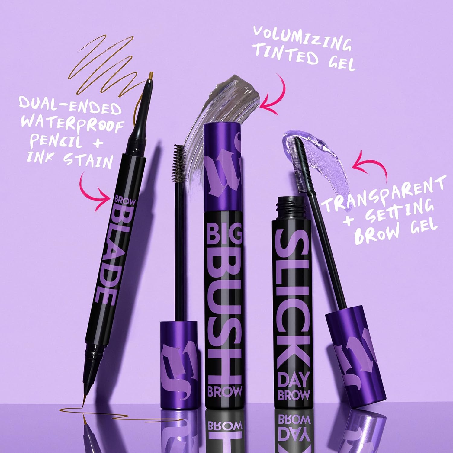 Urban Decay Brow Blade 2 en 1 Microblading – Lápiz para cejas + lápiz impermeable – A prueba de manchas, resistente a la transferencia – Punta fina