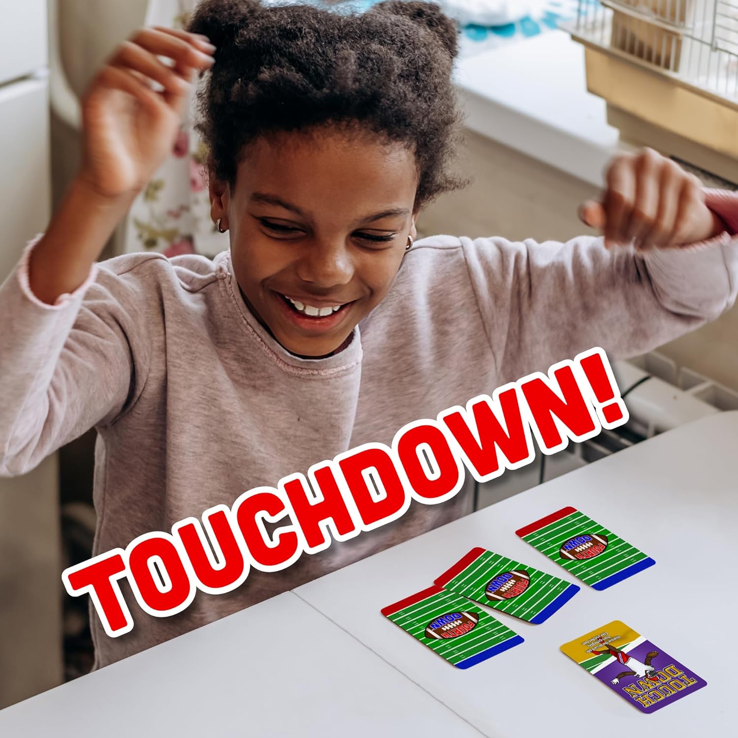 Fourth Down – Nuevo! La emoción del fútbol en un juego de cartas! Como aparece en la revista New York, perfecto para regalos, Super Bowl, fiestas y