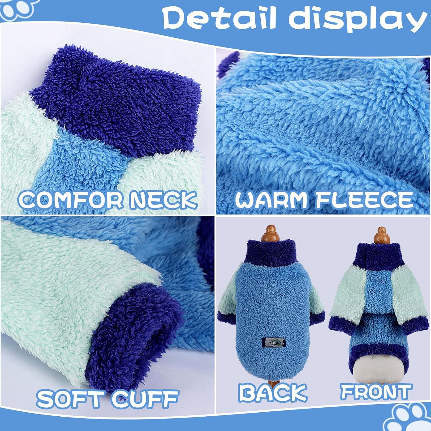 Suéteres para gatos, ropa para perros pequeños, ropa para cachorros, suéteres para perros pequeños, chihuahua, yorkie, ropa de perro, forro polar