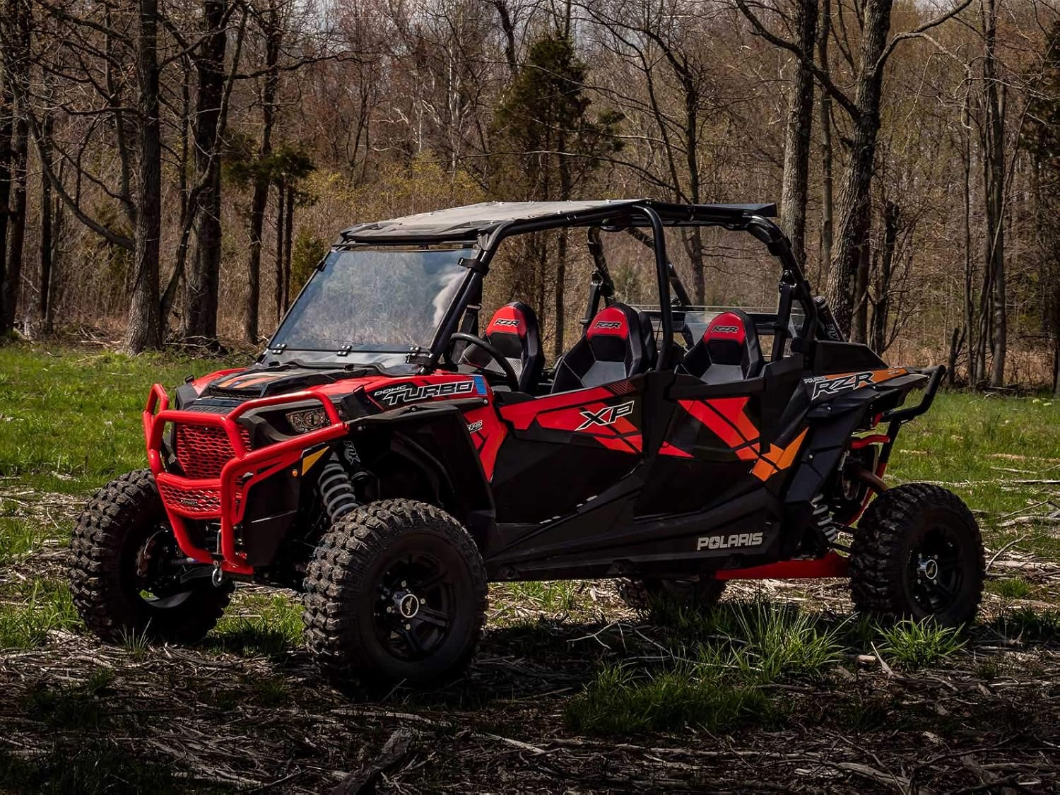 SuperATV Brazos A en caja para Polaris RZR XP 1000  XP 4 1000 (2014+) – Negro