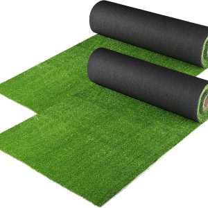 Yescom Rollo de césped artificial de 65 x 6.6 pies (paquete de 2 unidades de 65 x 3.3 pies), gran decoración falsa para patio trasero, césped al Yescom Rollo de césped artificial de 65 x 6.6 pies (paquete de 2 unidades de 65 x 3.3 pies), gran decoración falsa para patio trasero, césped al