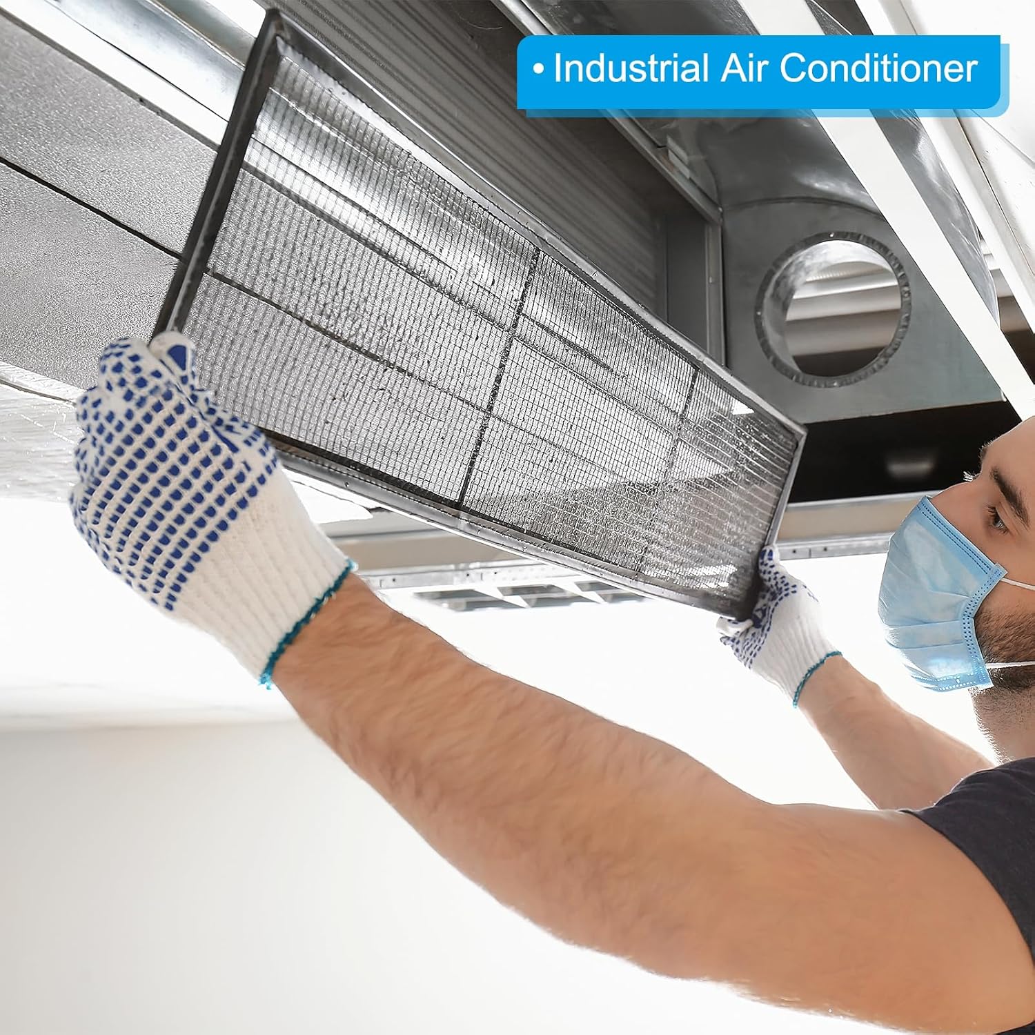 PATIKIL Pantalla de malla de alambre de acero inoxidable 304, filtro de ventilación tejido de malla de 200 mallas duras y resistentes al calor,