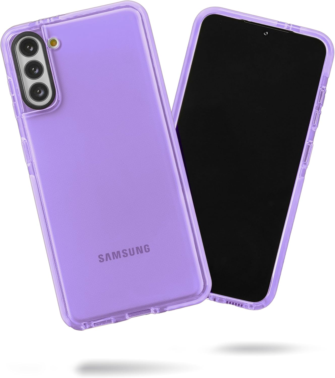 SteepLab Funda de barrera para Samsung Galaxy S21 Plus (pantalla de 6.7 pulgadas), funda absorbente de impactos con protección completa contra