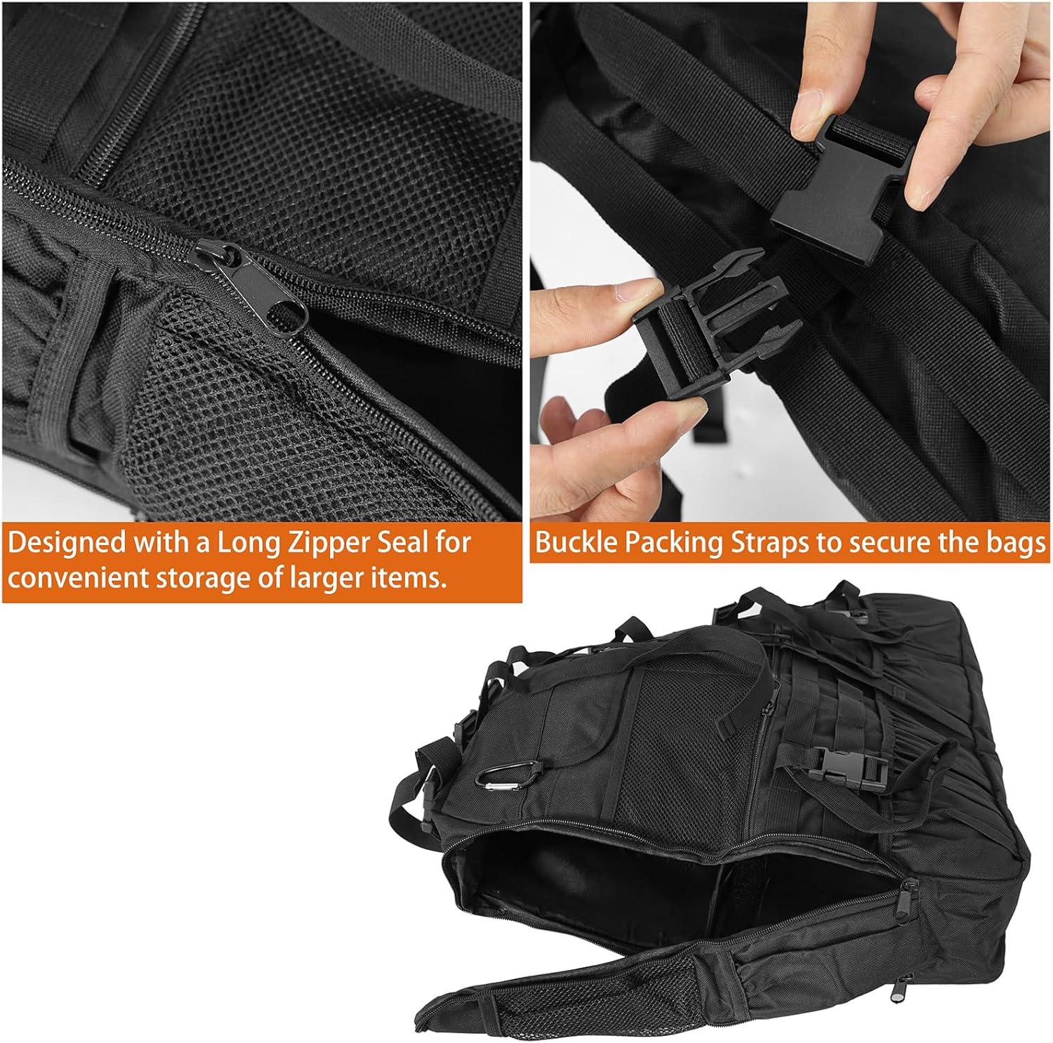 Hooke Road Bronco – Bolsa de carga con múltiples bolsillos para Ford Bronco 2021, 2022, 2023, 2024, accesorios de 4 puertas, pares
