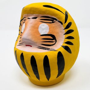 Muñeca Daruma fabricada en Japón, soporte y calidez (amarillo, pequeño, 3.5 pulgadas) Muñeca Daruma fabricada en Japón, soporte y calidez (amarillo, pequeño, 3.5 pulgadas)
