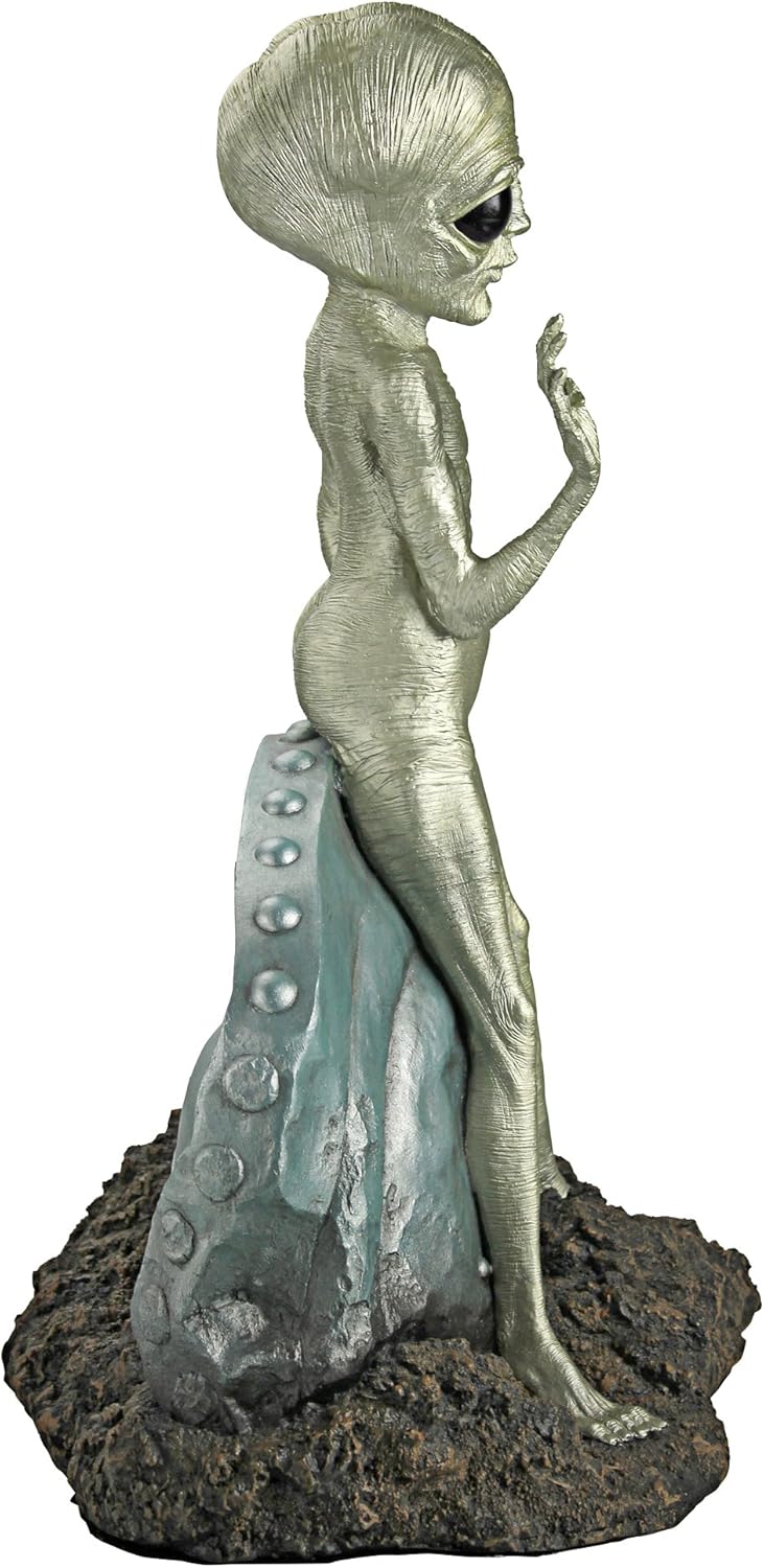Design Toscano DB383016 Roswell, la escultura alienígena, a todo color