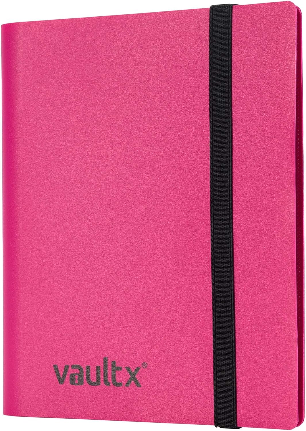 Vault X Carpeta  Carpeta de 4 bolsillos para tarjetas coleccionables  Carpeta de bolsillo de carga lateral 160 para TCG (rosa)
