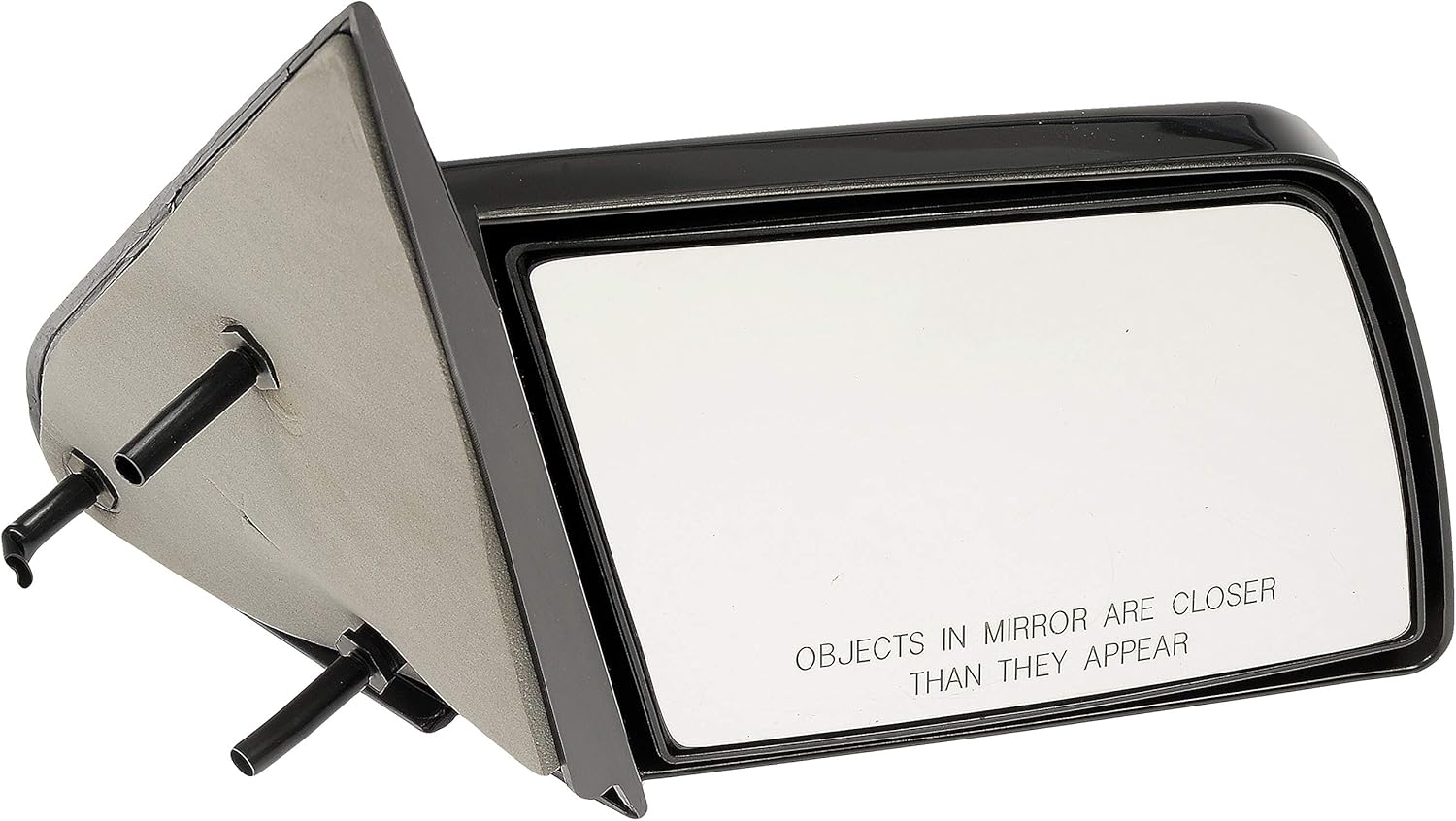 Dorman 955-052 Espejo manual para puerta del lado del pasajero compatible con modelos seleccionados Cadillac, Chevrolet y GMC, color negro