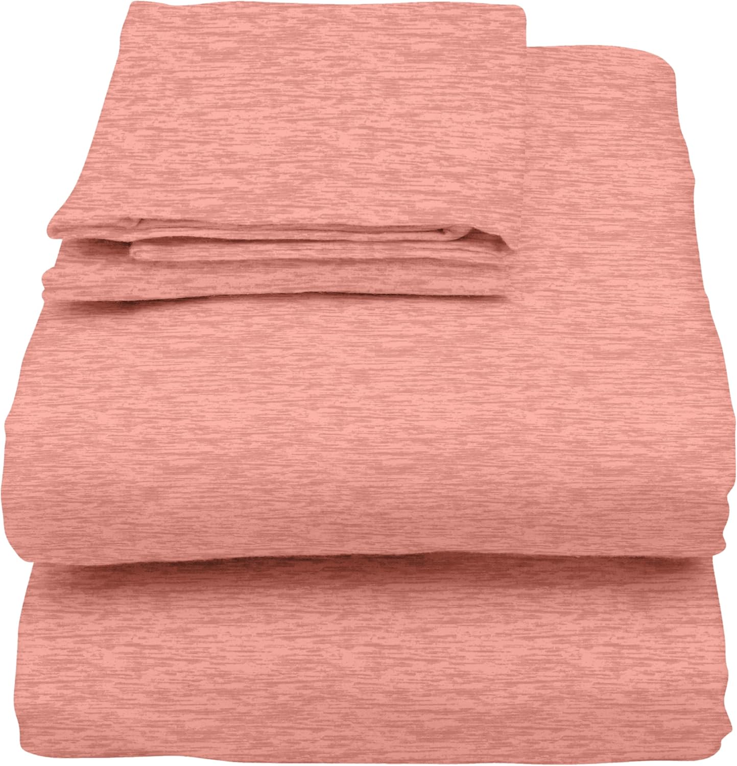 U.S. Polo Assn. Para todas las estaciones, material de camiseta suave y acogedor, juego de sábanas de algodón de 4 piezas de 1800 hilos