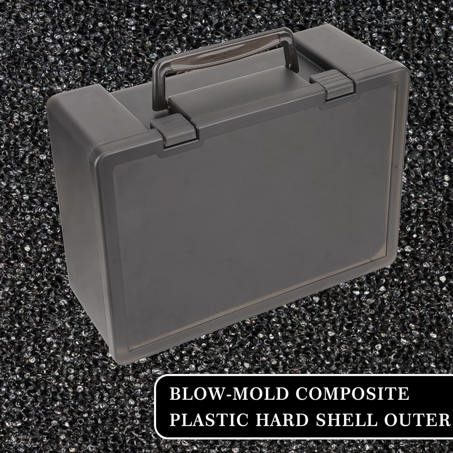 Estuche de transporte resistente de almacenamiento en miniatura, 22 ranuras, funda de transporte en miniatura, compatible con Warhammer 40k,