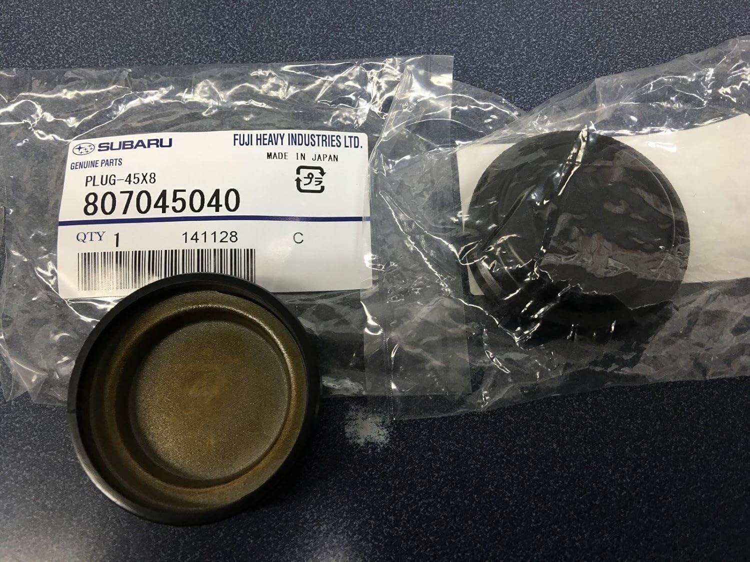 Subaru Sellos de enchufe de leva trasera 807045040 cantidad 2 Legacy Impreza Forester Impreza Outback
