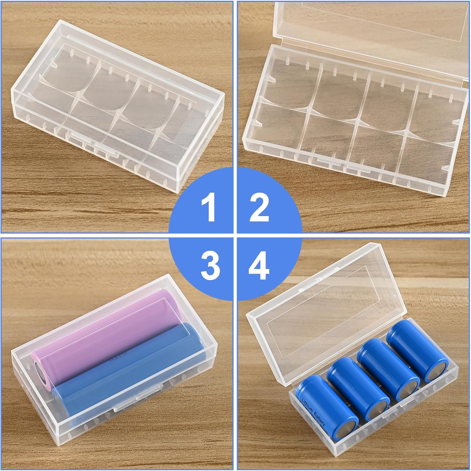 Zanflare FUNDA DE Batería 18650 (2 unidades)