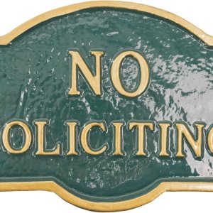 Petite Montague – Placa de declaración sin solicitud, verde con letra dorada, 4.5 x 7.15 pulgadas Petite Montague – Placa de declaración sin solicitud, verde con letra dorada, 4.5 x 7.15 pulgadas