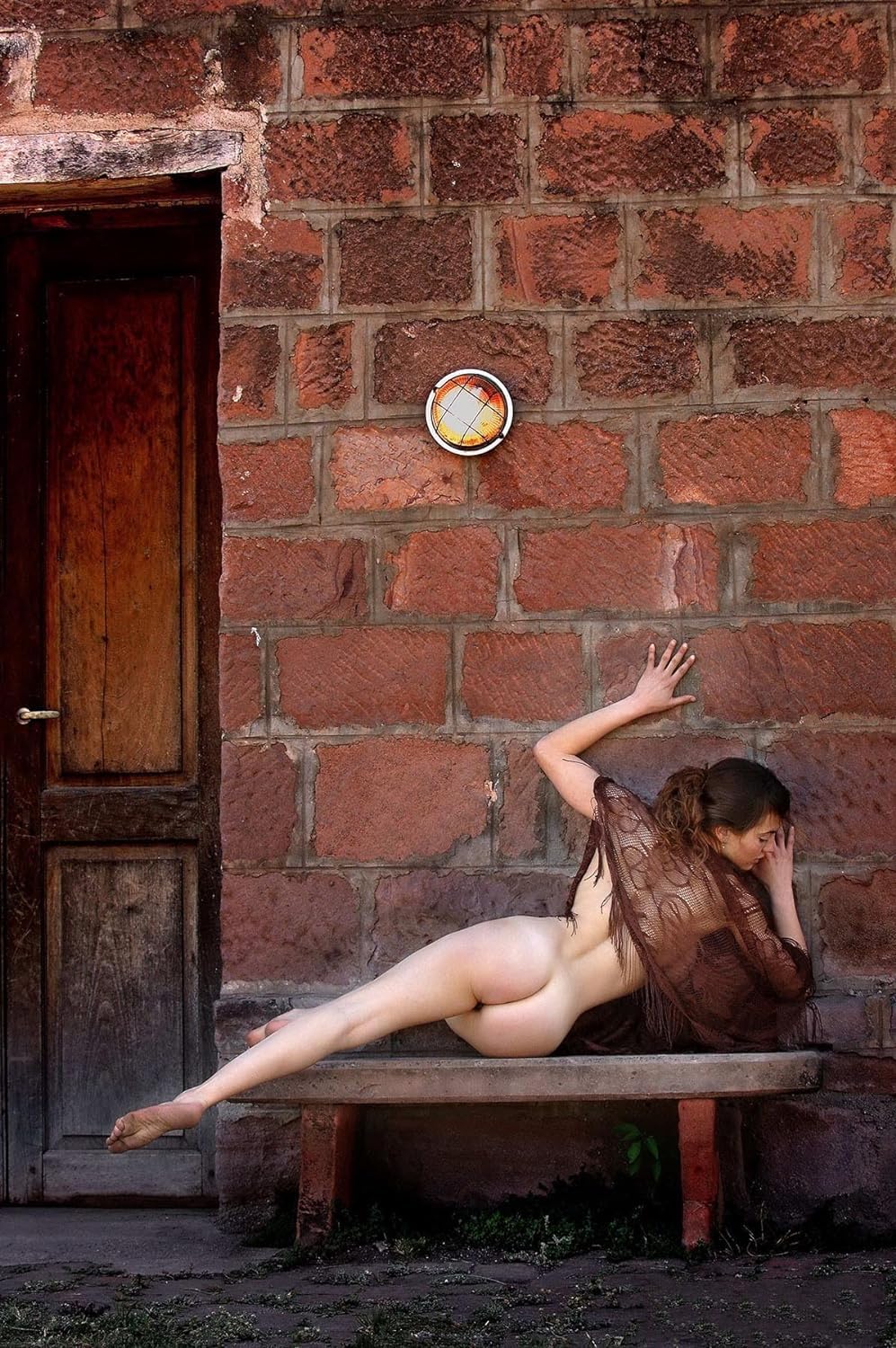 Esmeralda Remembrance, Original handmade Fine Art Nude, photography printed and signed by Walter Bosque