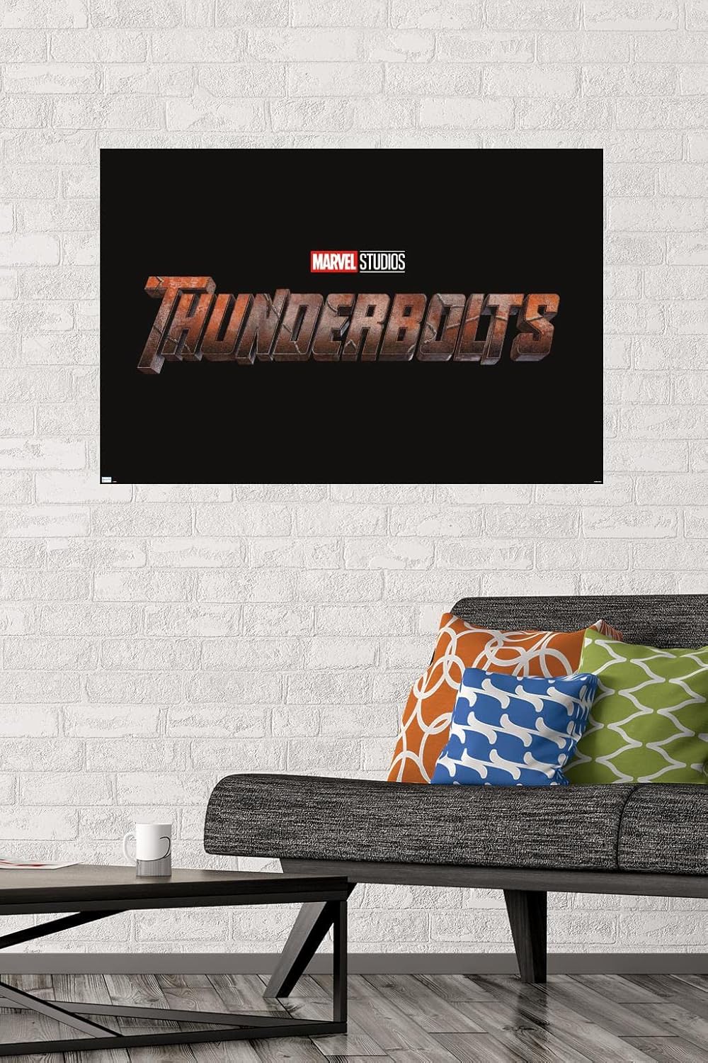 Trends International Marvel Thunderbolts – Póster de pared con logotipo