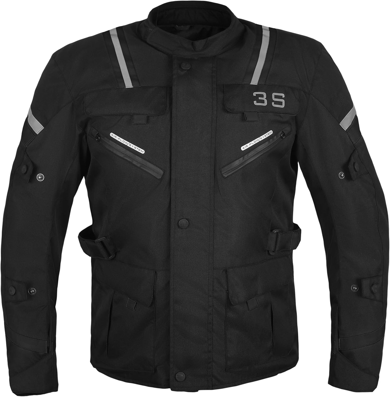 3S Ultimate Adventure – Chaqueta de motocicleta para hombre, armadura CE, impermeable, protección para todas las estaciones para turismo y ciclismo