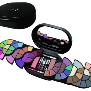 Cameo Kit de maquillaje con sombra de ojos, rubor y polvo facial, 59 piezas Cameo Kit de maquillaje con sombra de ojos, rubor y polvo facial, 59 piezas