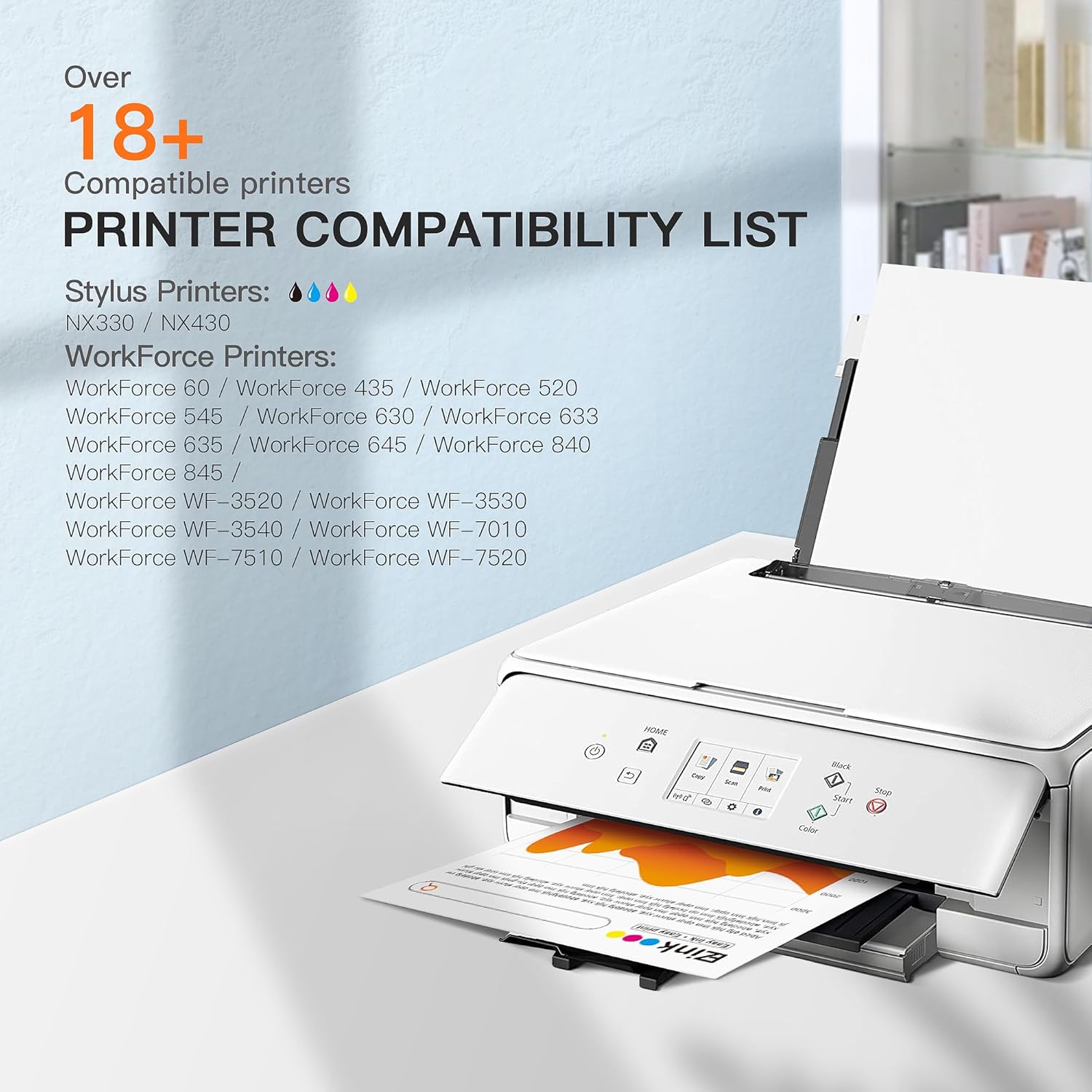 E-Z Ink (TM – Cartucho de tinta remanufacturado de repuesto para cartuchos de tinta Epson 126 T126 para usar con WF-3540 WF-3520 WF-7010 WF-7510