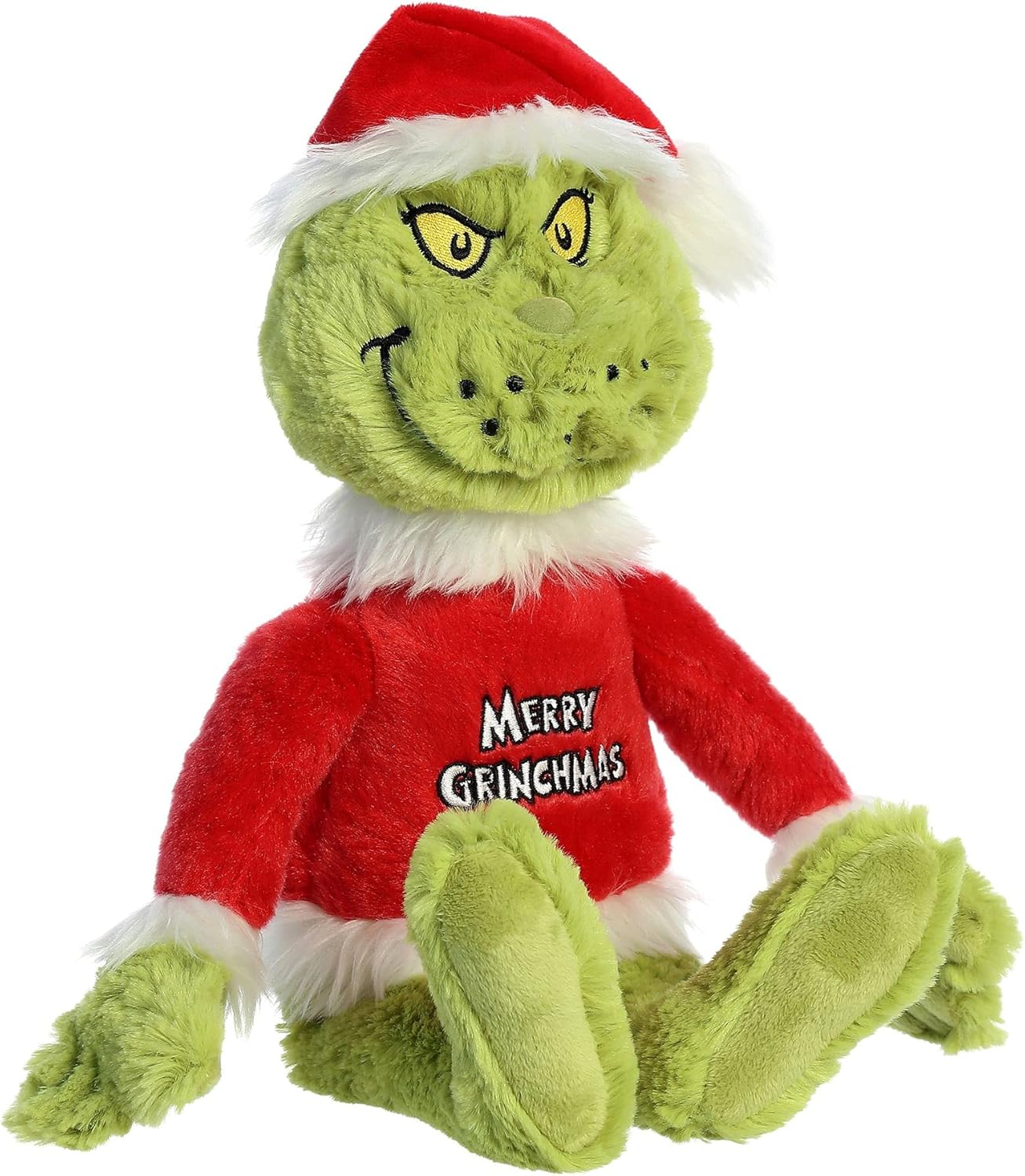 Aurora Whimsical Dr. Seuss Merry Grinchmas Grinchmas Grinch – Narración mágica – Inspiración literaria – Verde 16 pulgadas