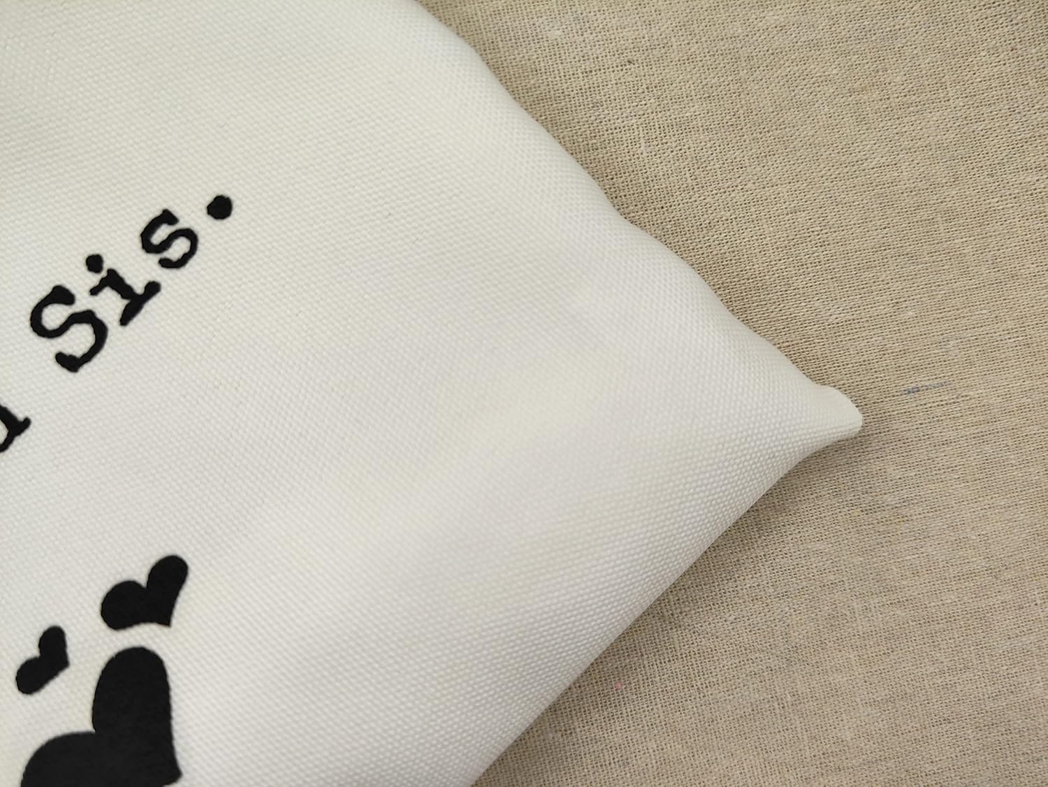 Sister Gifts Canvas Makeup Bags for Sister Thoughtful Gift for Sisters and Best Friends Cosmetic Bag zipper Pouch Gifts for Sisters 2024 (LOVE YOU