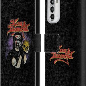 Head Case Designs Officially Licensed King Diamond Conspiracy Tour 1989 Poster Leather Book Wallet Case Cover Compatible with Motorola Moto G52 Head Case Designs Officially Licensed King Diamond Conspiracy Tour 1989 Poster Leather Book Wallet Case Cover Compatible with Motorola Moto G52