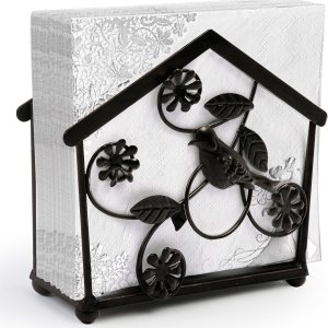 LotFancy Servilletero de metal, soporte vertical para dispensador de papel vintage para el hogar, cocina, mesas, interiores, patio al aire libre, LotFancy Servilletero de metal, soporte vertical para dispensador de papel vintage para el hogar, cocina, mesas, interiores, patio al aire libre,