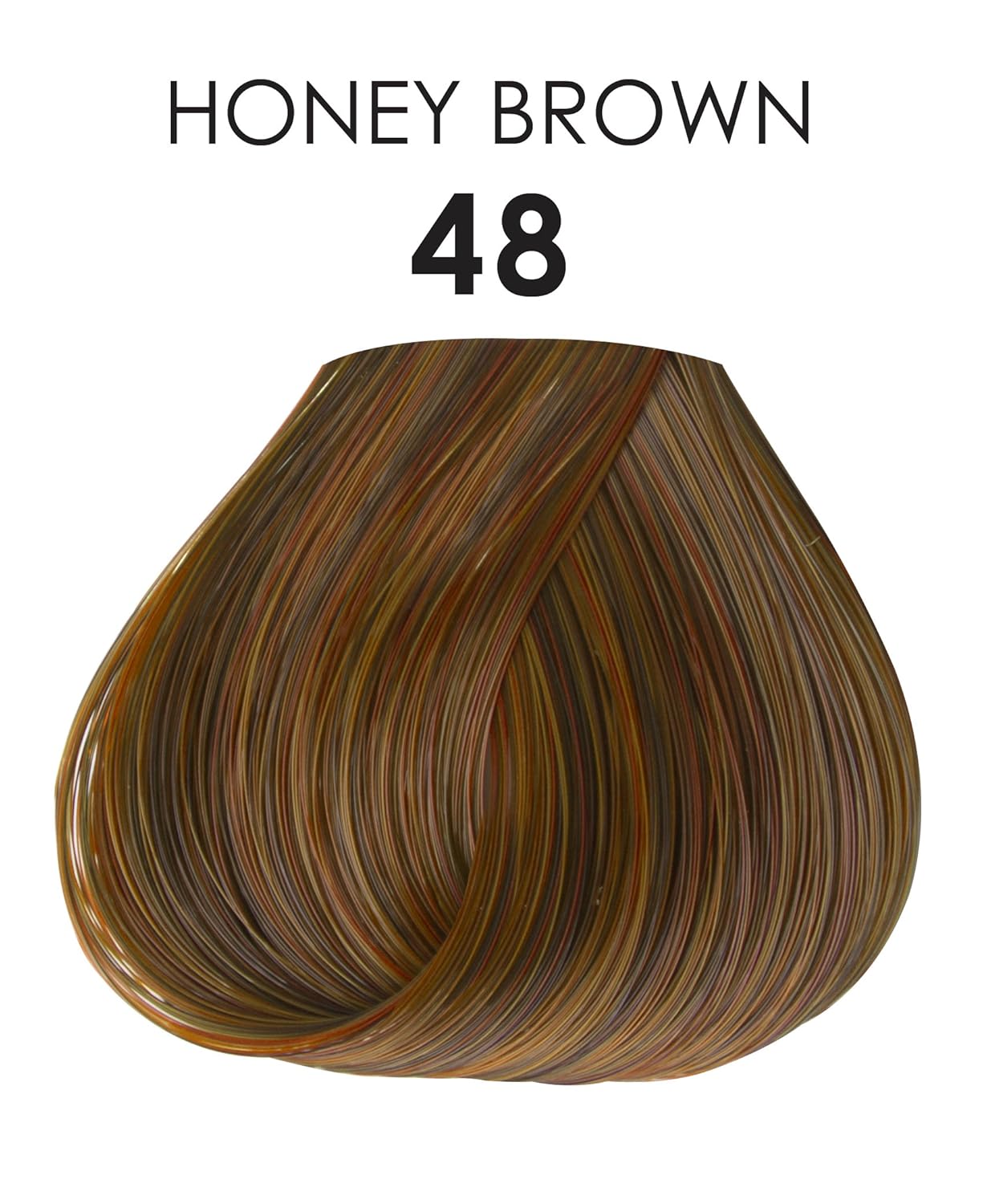 Adore Tinte semipermanente para el cabello, #048 Honey Brown, 4 onzas líquidas (paquete de 2)