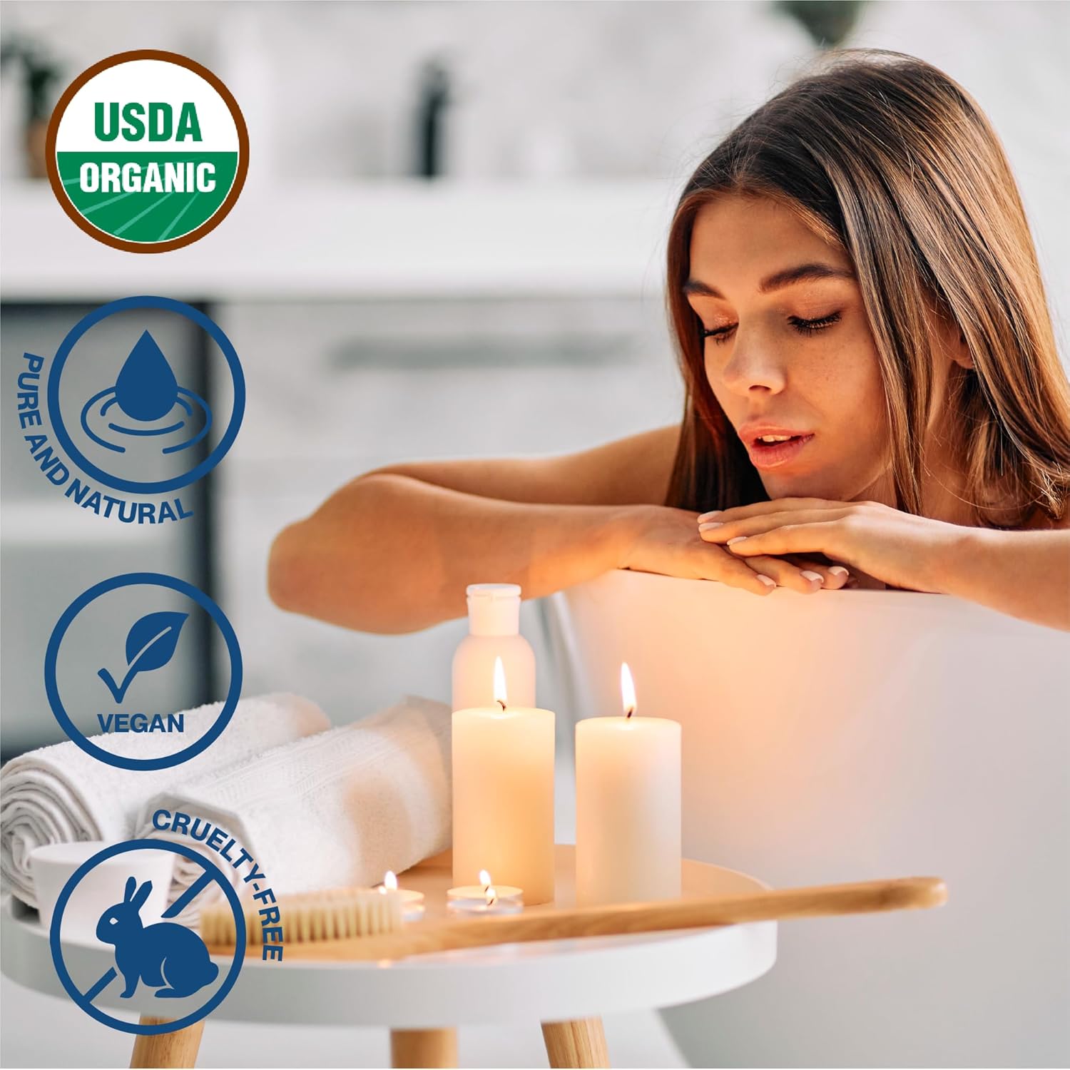 uh*Roh*Muh Aceite esencial orgánico de invierno, extractos de Satureja Montana para aromaterapia y cuidado de la piel, aceite esencial 100% puro y