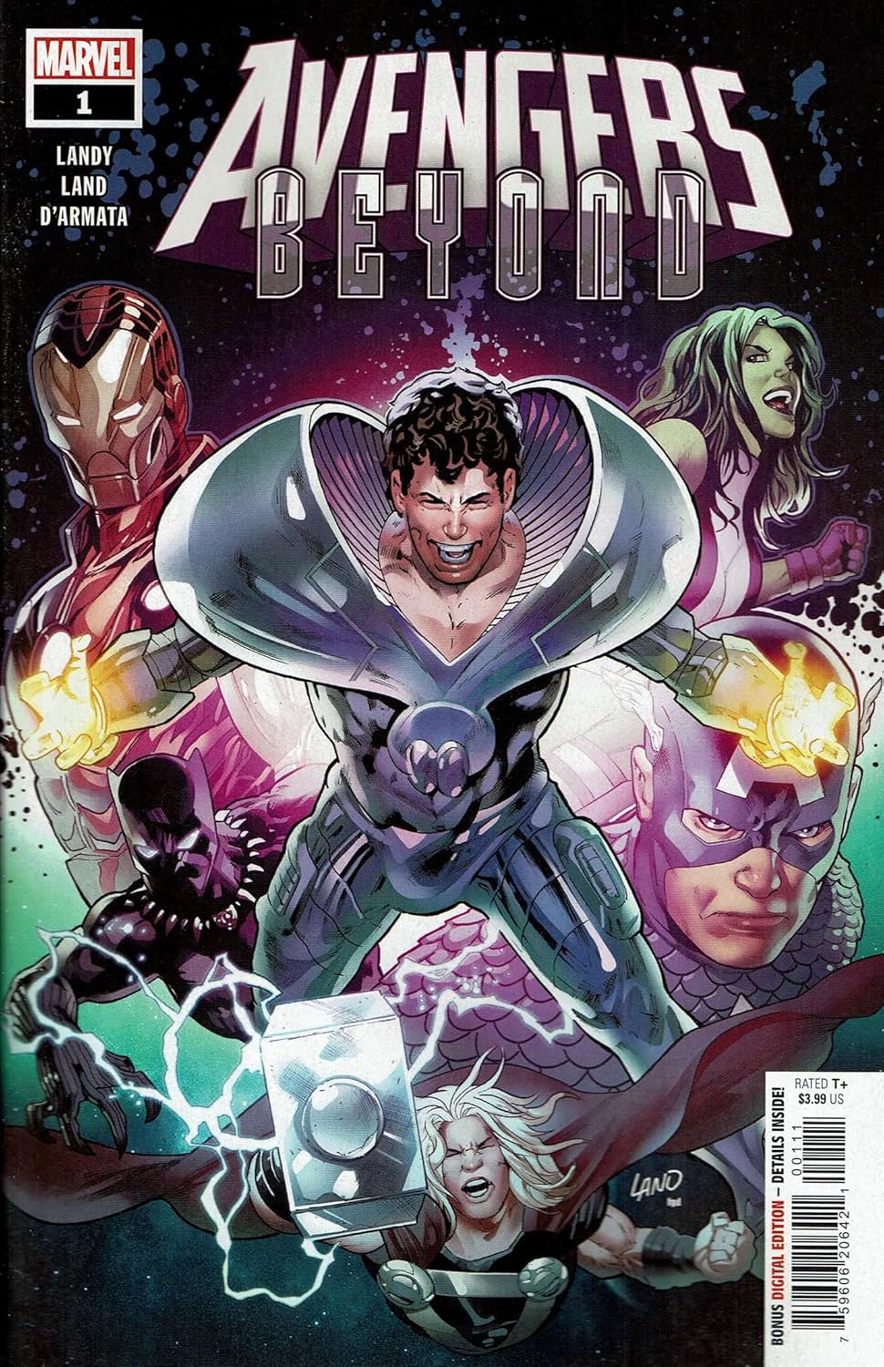 Avengers Beyond #1 VFNM  Marvel comic book  Beyonder