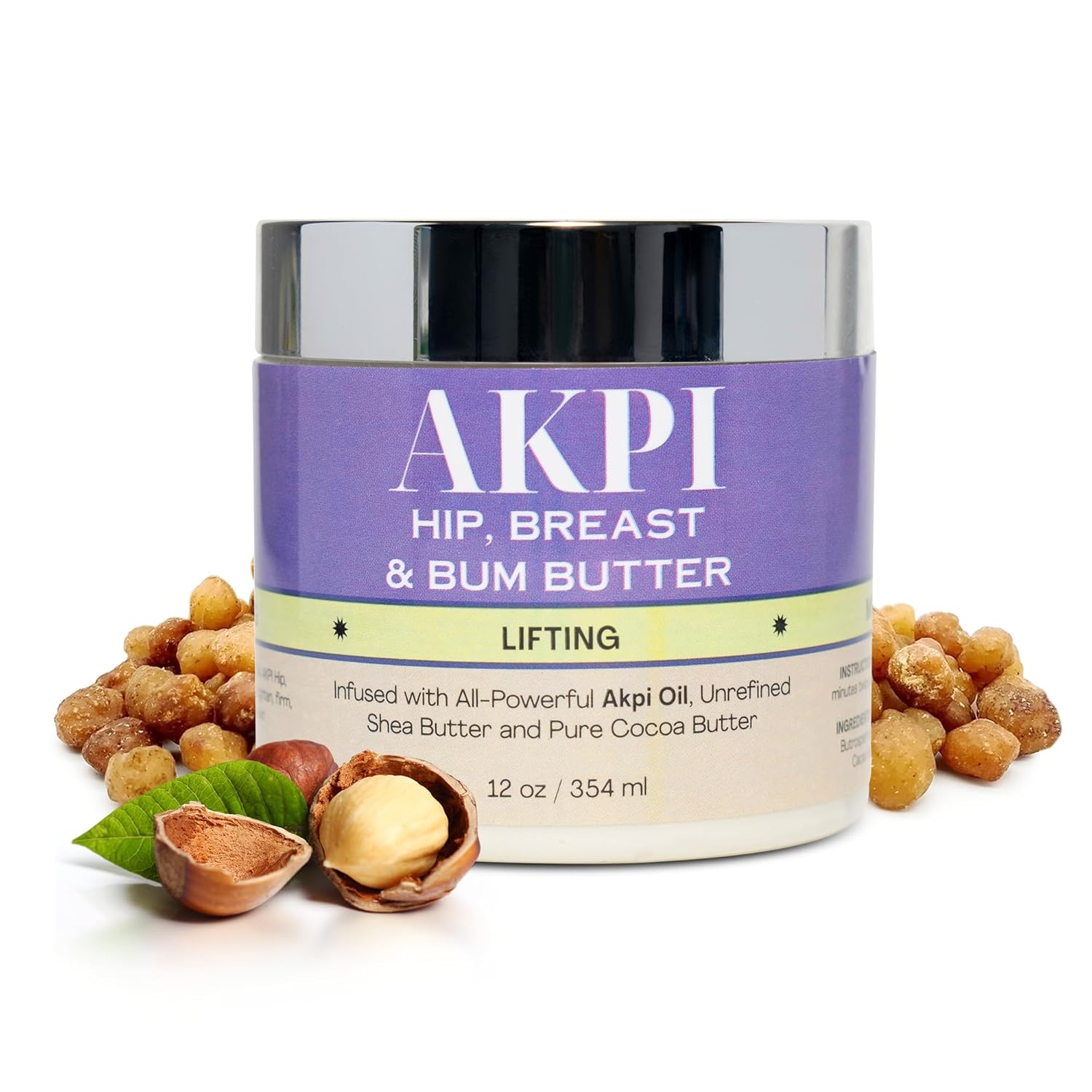 RA COSMETICS Akpi Lifting Mantequilla de cadera, pecho y trasero 12oz