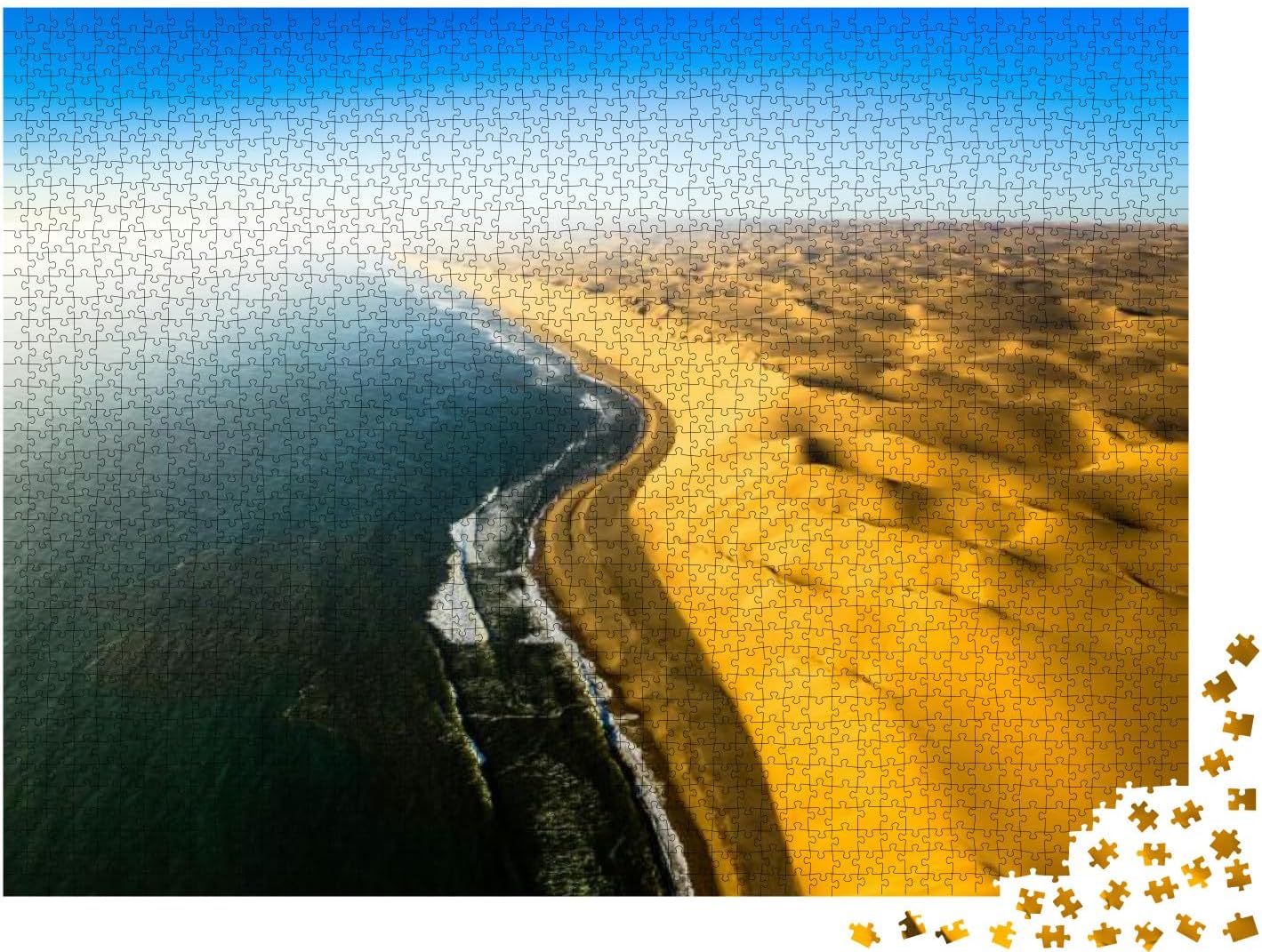 Skeleton Coast – Namib Desert – Namibia… rompecabezas con 2000 piezas