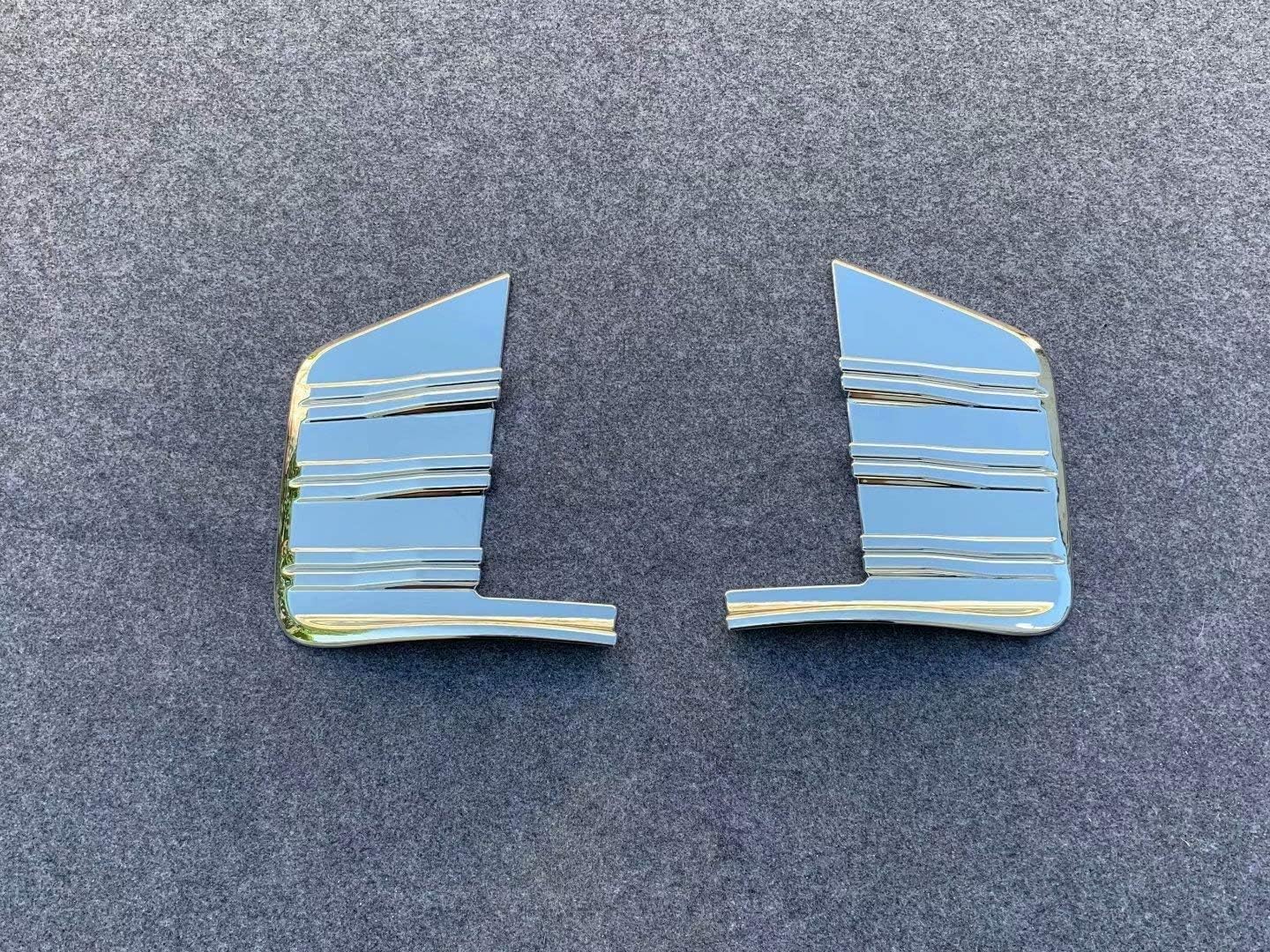 Accesorios para Chevrolet Silverado 2019-2020 2021 cromo delantero antiniebla marco cubierta 2 piezas