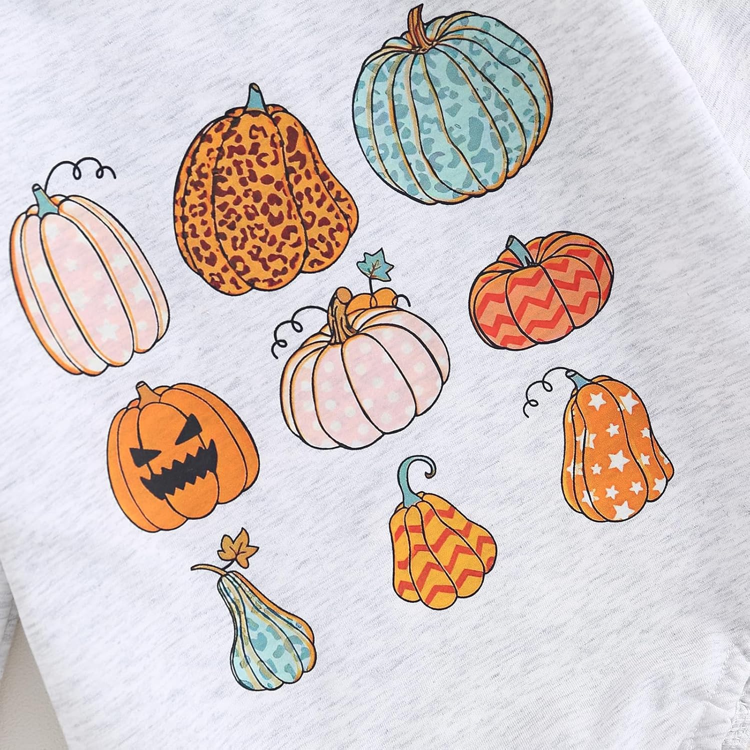 FYBITBO Ropa de Halloween para bebé niña y niño, sudadera de manga larga, traje de otoño e invierno