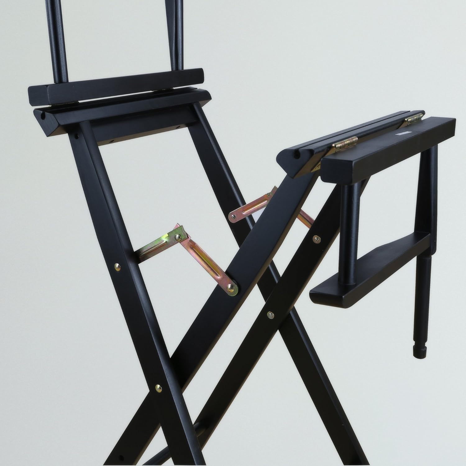 Casual Home 230-02021-41 – Silla de director de 30 in, marco negro, con lona color morado, altura de barra