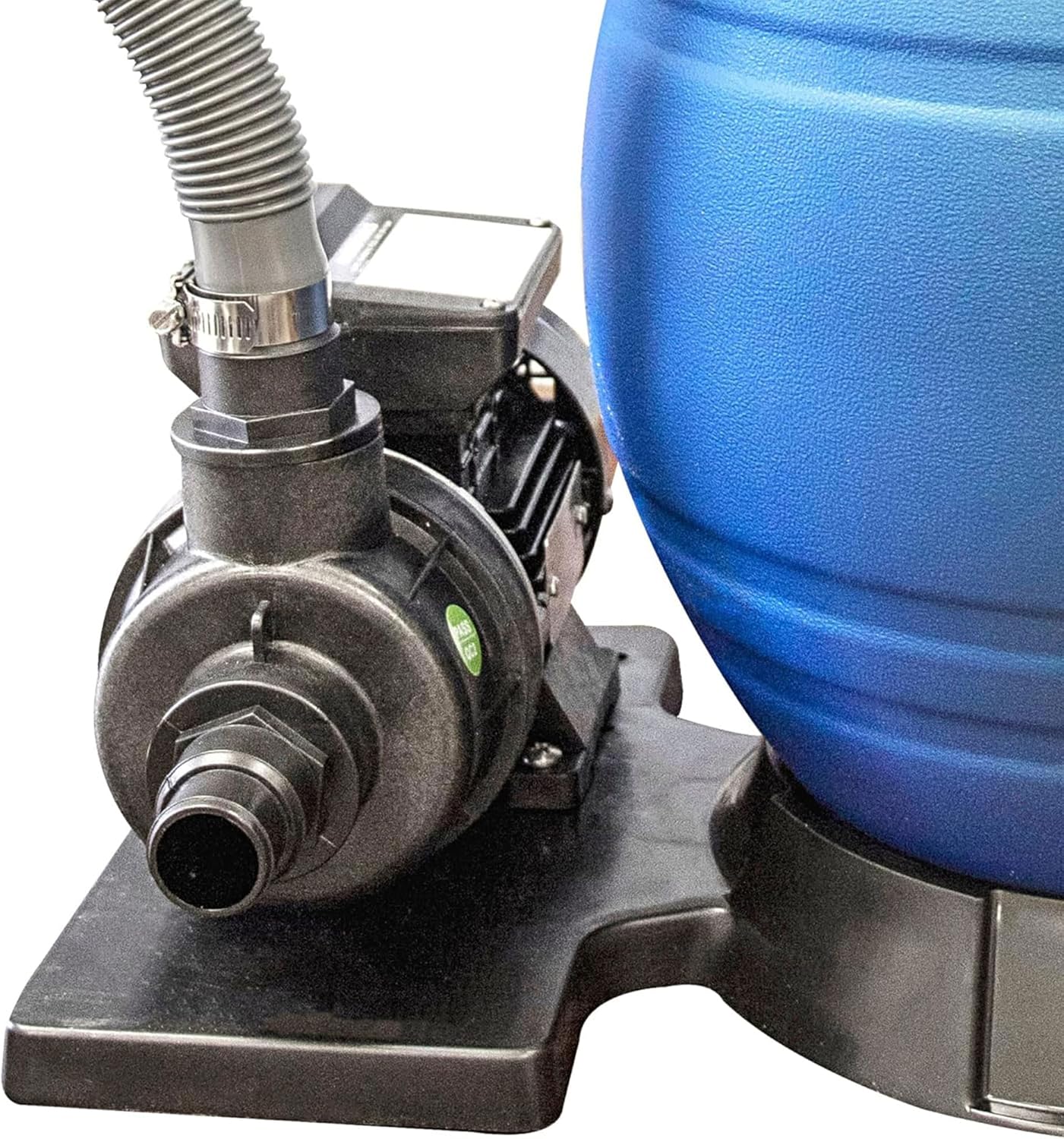 SWIMLINE HYDROTOOLS Bomba de piscina para piscinas sobre el suelo  0.3 HP, descarga vertical, bombas de filtro de 2220 GPH  115 V, flujo potente de