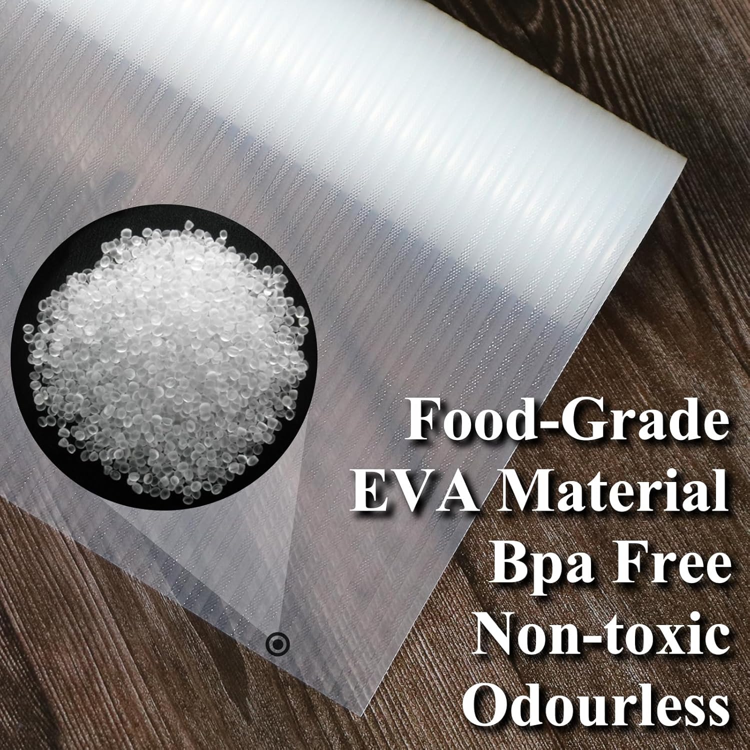 Revestimientos de estantes de 12 pulgadas x 20 pies para armarios de cocina, antiadherentes, forro de estantes, cajones, protector de EVA para