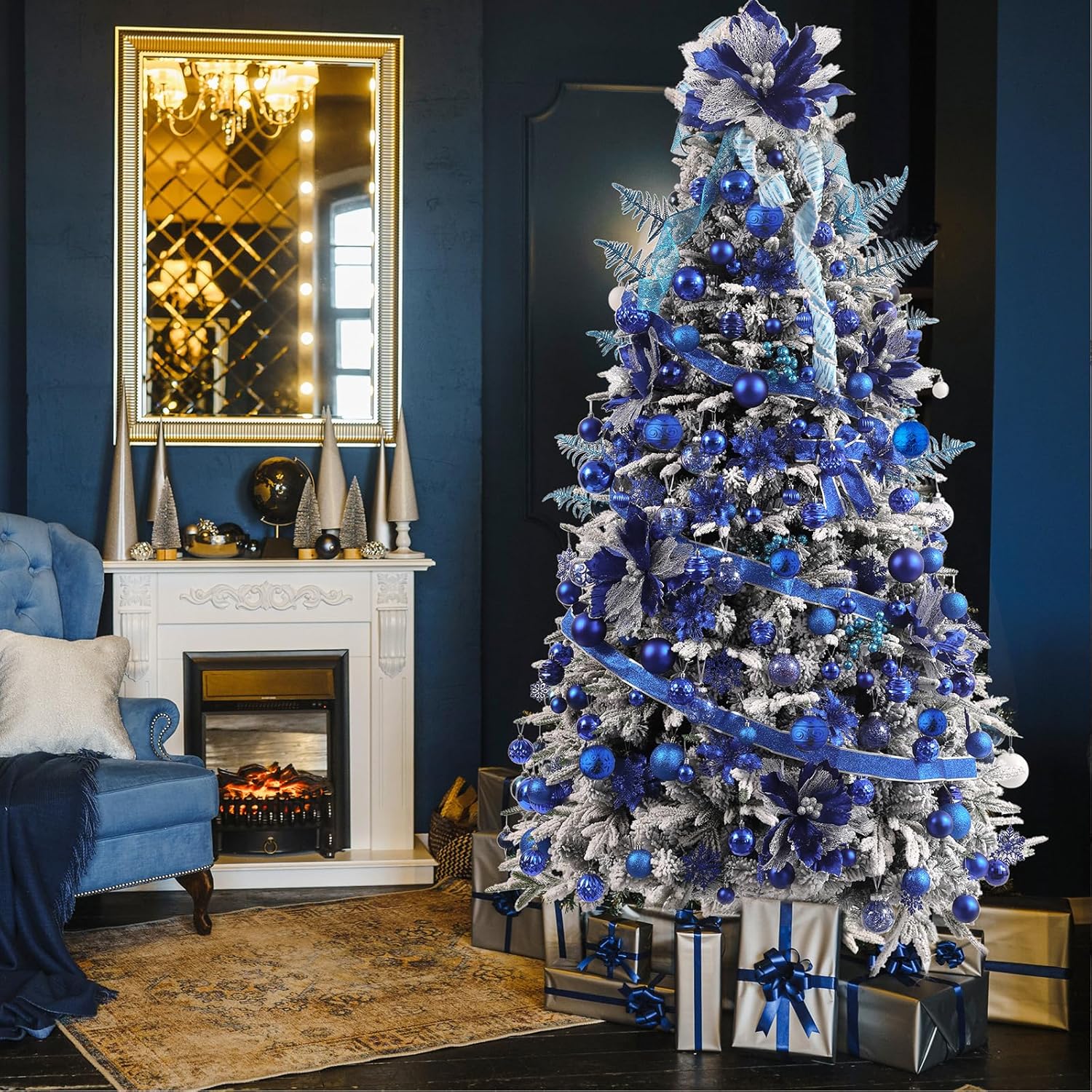 Wironlst Adornos de bola de Navidad  30 adornos de Navidad de plástico inastillables para árbol de Navidad, vacaciones, boda, fiesta (varios