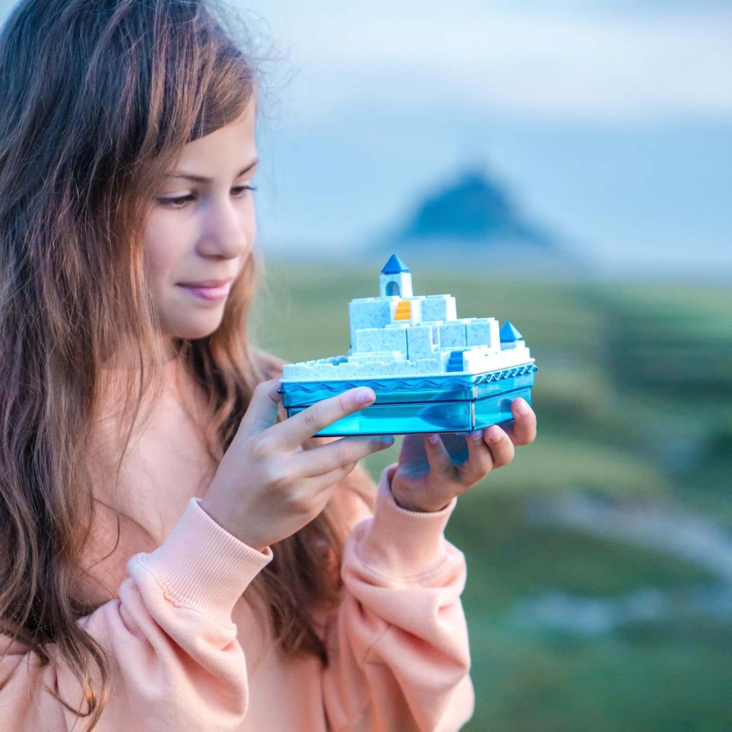SmartGames Atlantis Escape un juego de viaje de construcción de caminos en 3D para niños y adultos, un juego de desarrollo de habilidades cognitivas