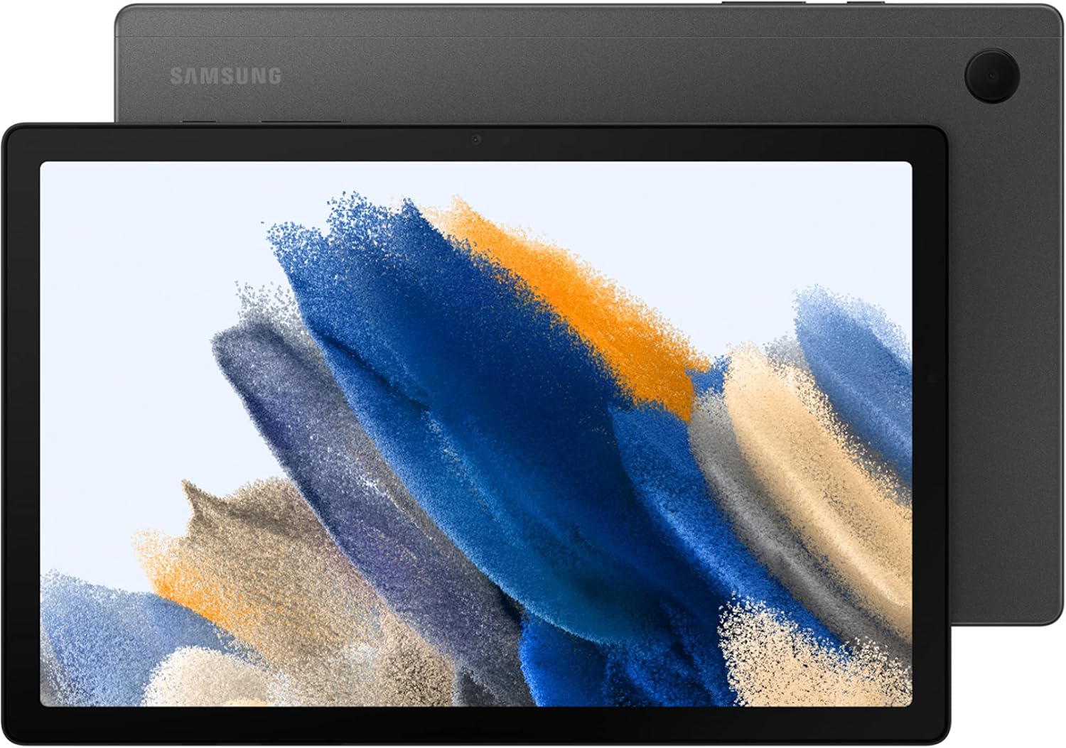 SAMSUNG Galaxy Tab A8 10.5 pulgadas FHD pantalla táctil Android Wi-Fi tablet, gris, 64 GB de almacenamiento (memoria interna de 32 GB + tarjeta